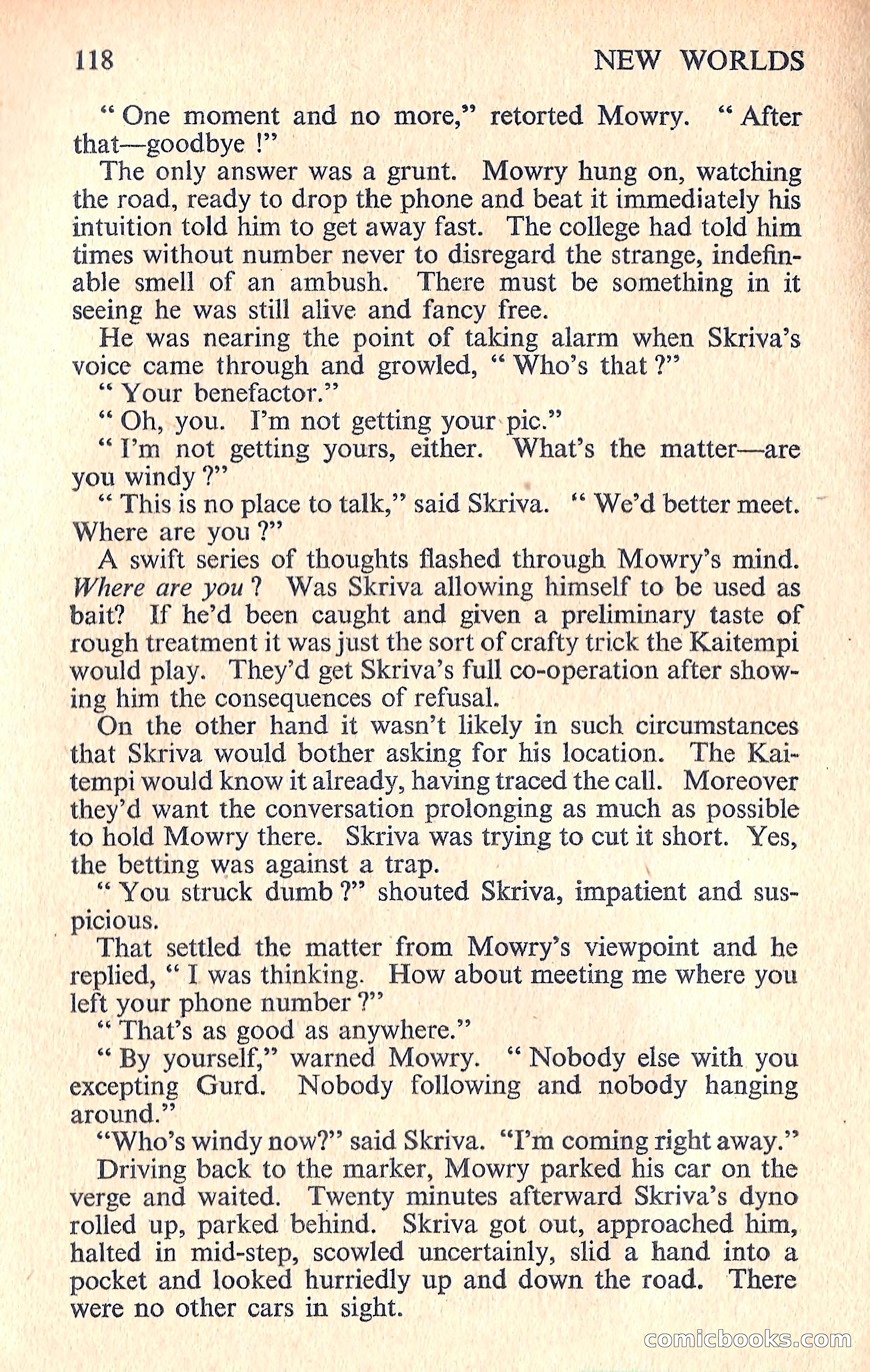 New Worlds Science Fiction No. 70 — page 120 of 132