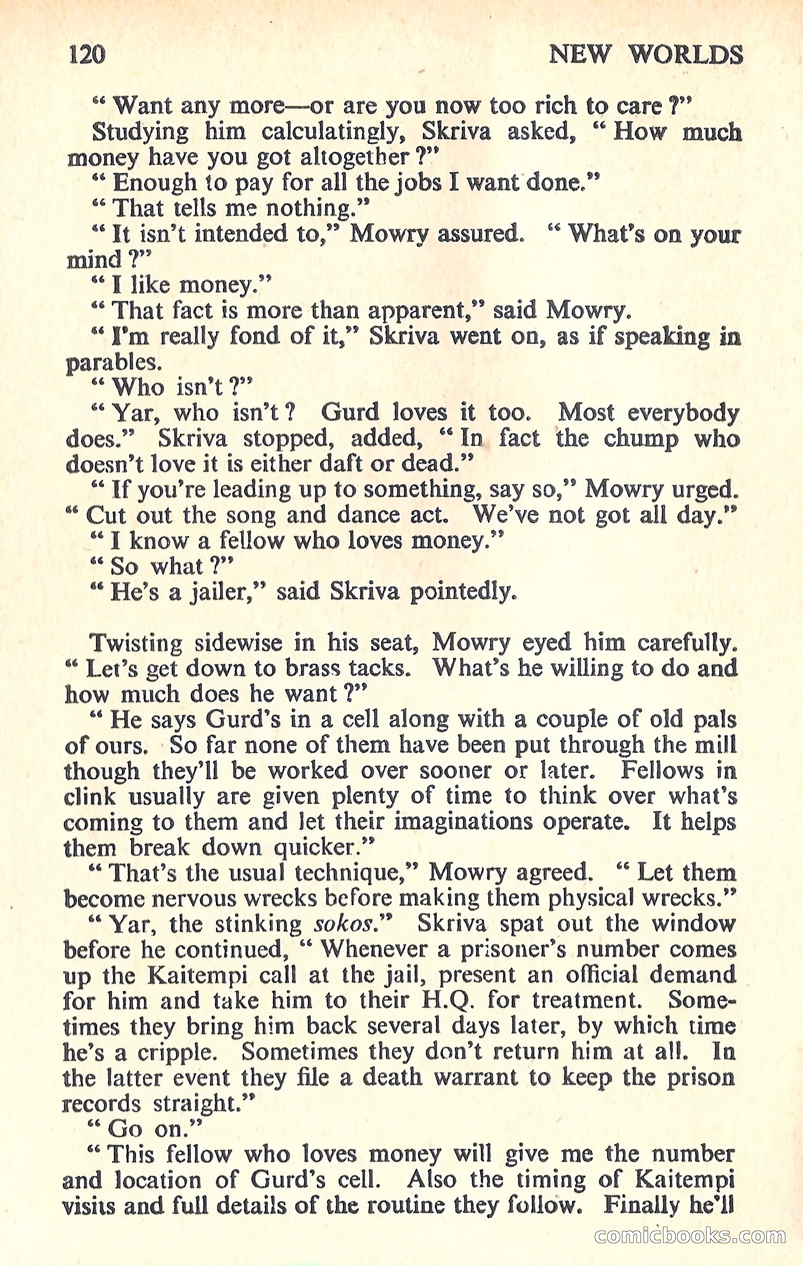 New Worlds Science Fiction No. 70 — page 122 of 132