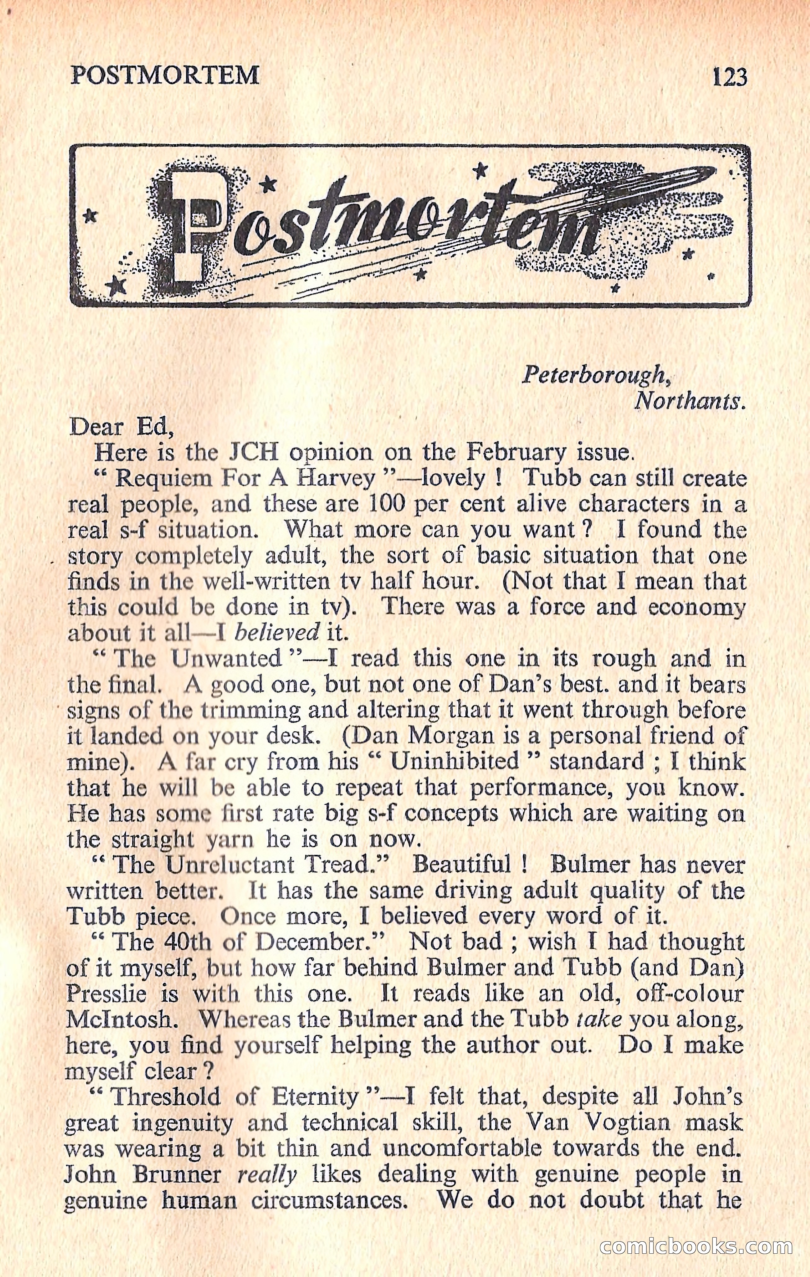 New Worlds Science Fiction No. 70 — page 125 of 132