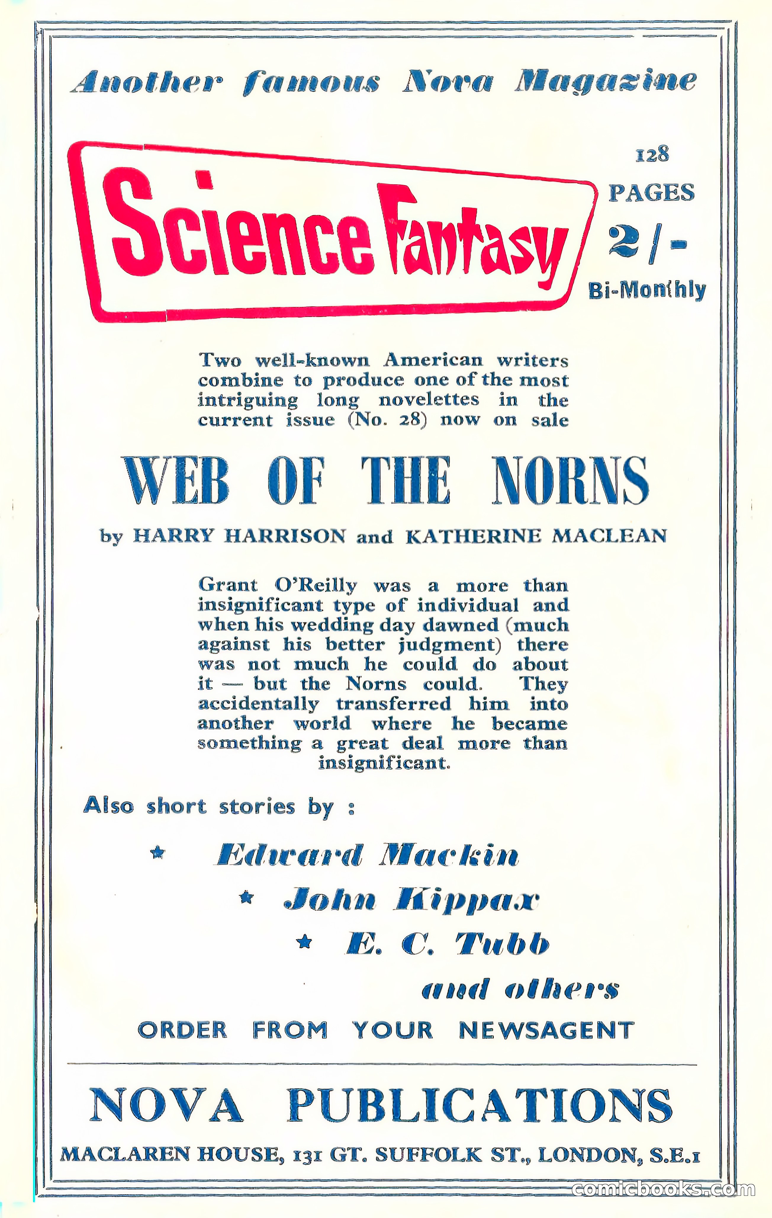 New Worlds Science Fiction No. 70 — page 131 of 132