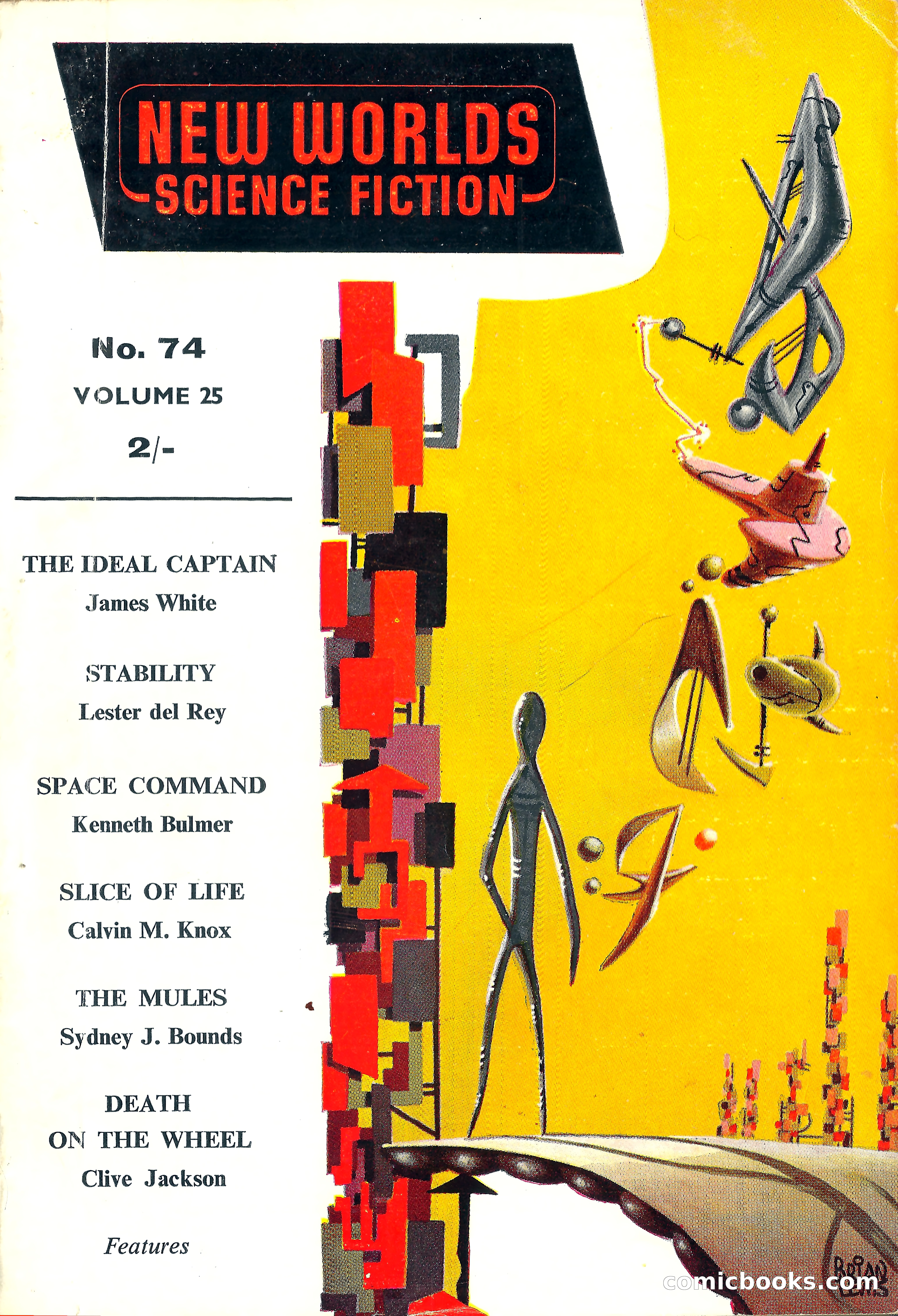 New Worlds Science Fiction, No. 74 — page 1 of 132