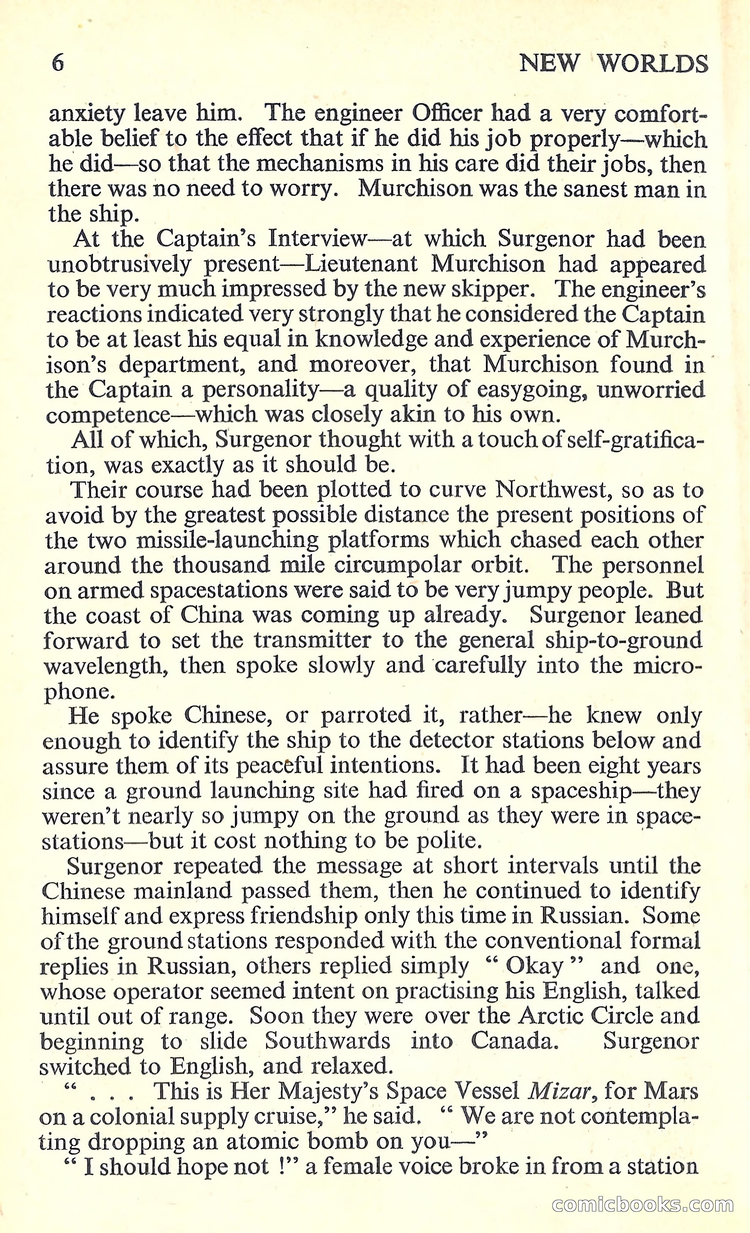 New Worlds Science Fiction, No. 74 — page 8 of 132