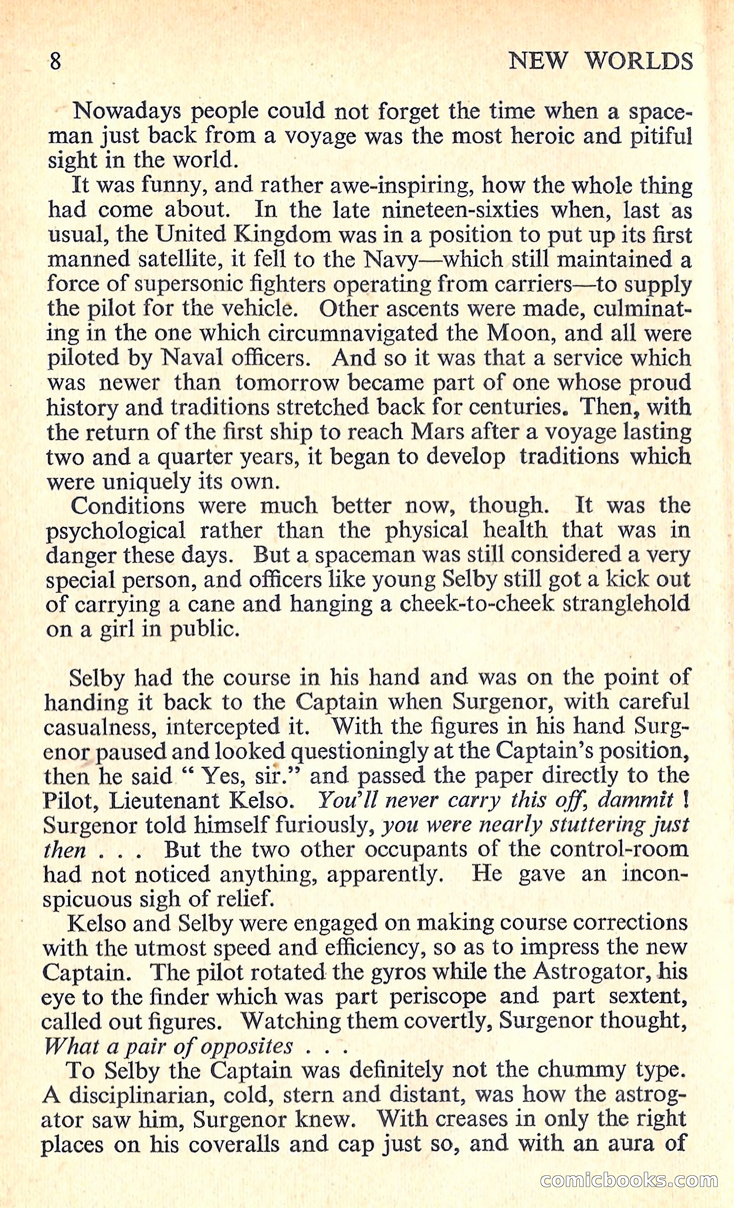 New Worlds Science Fiction, No. 74 — page 10 of 132