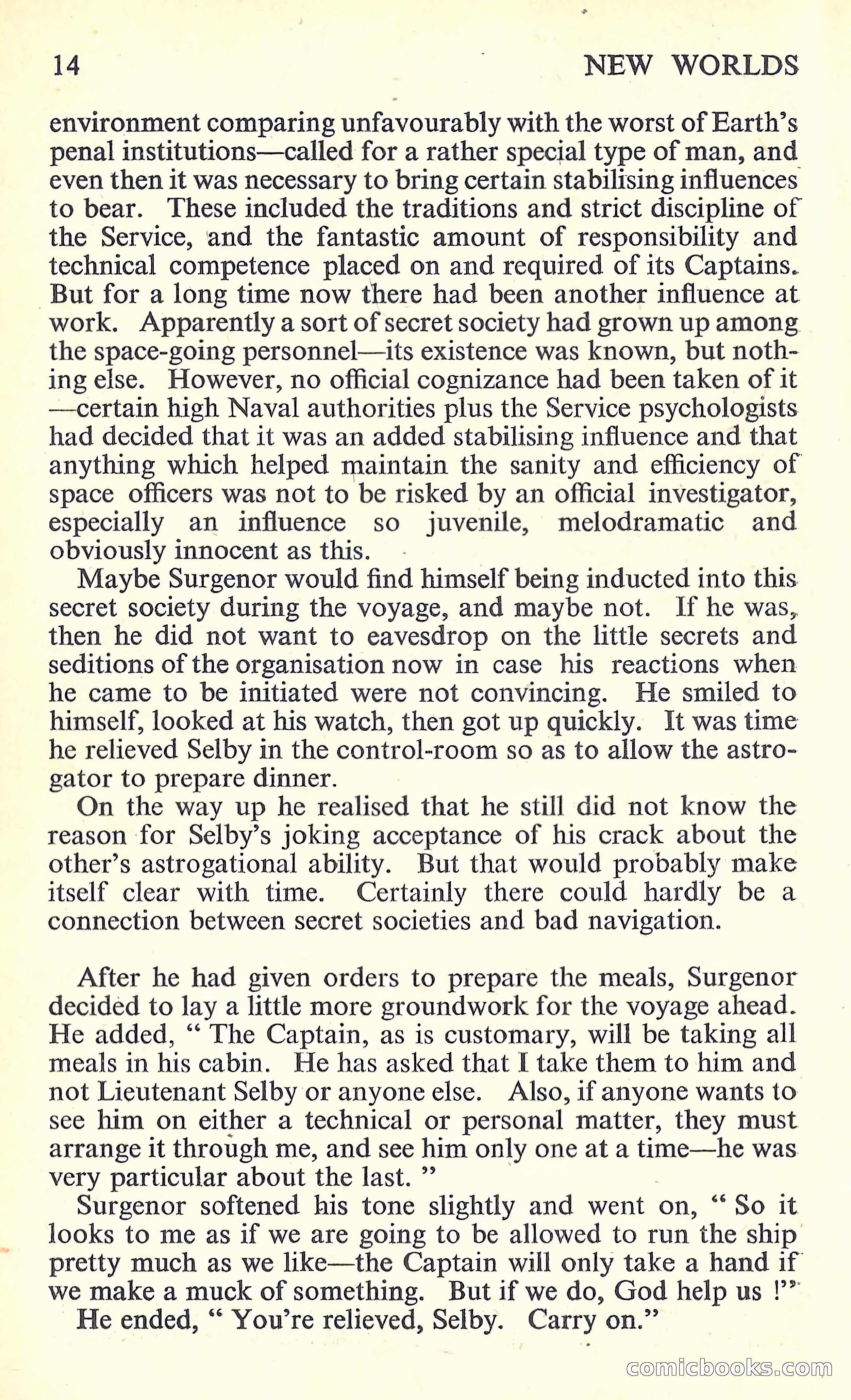 New Worlds Science Fiction, No. 74 — page 16 of 132