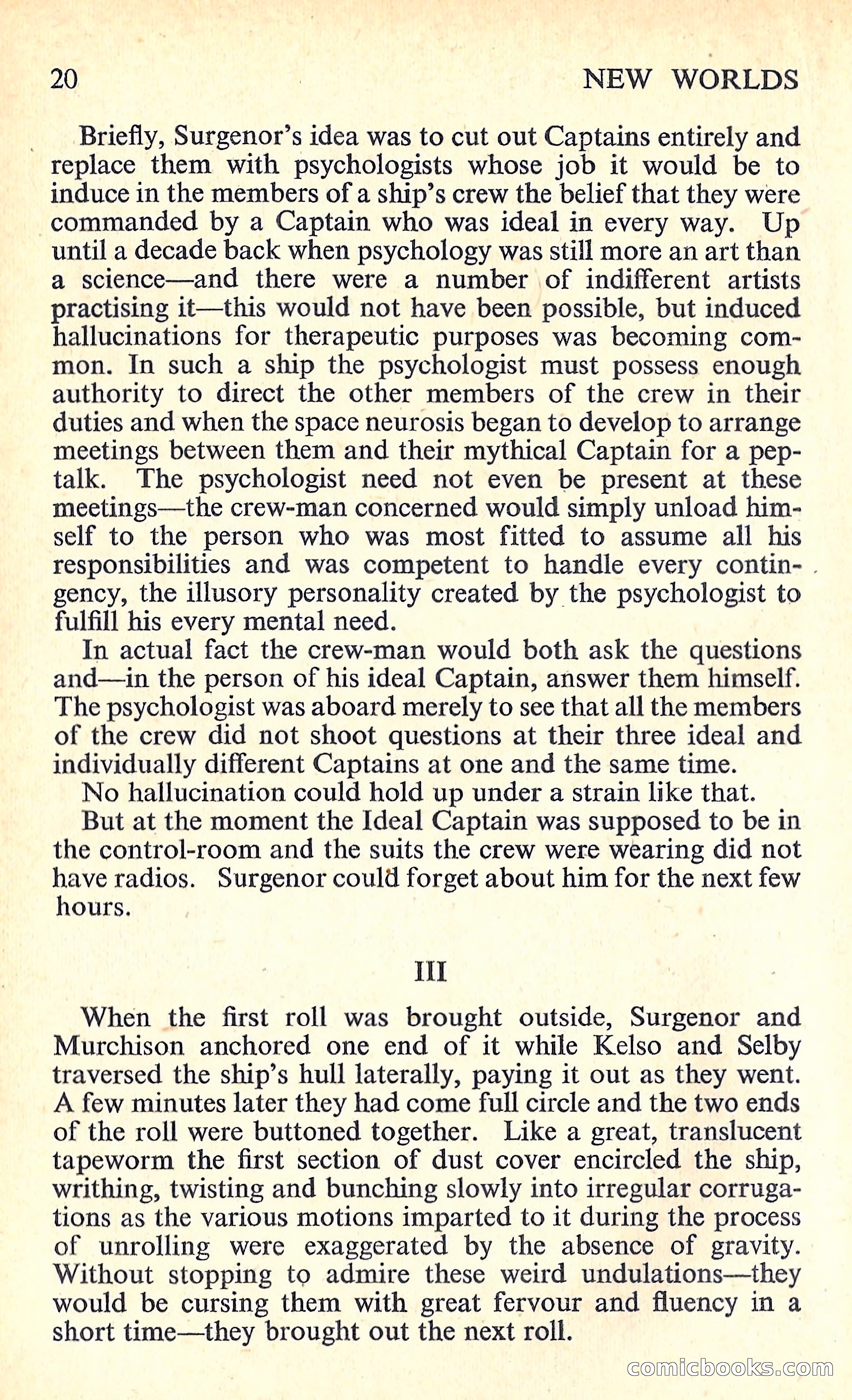 New Worlds Science Fiction, No. 74 — page 22 of 132
