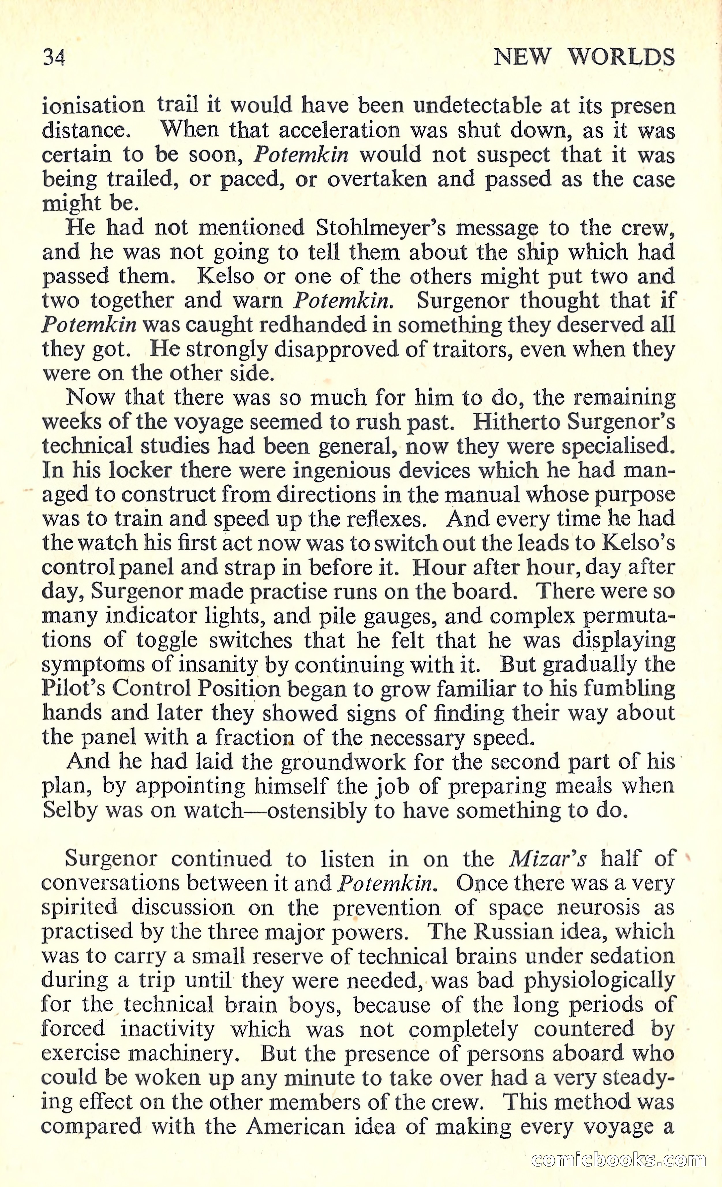 New Worlds Science Fiction, No. 74 — page 36 of 132