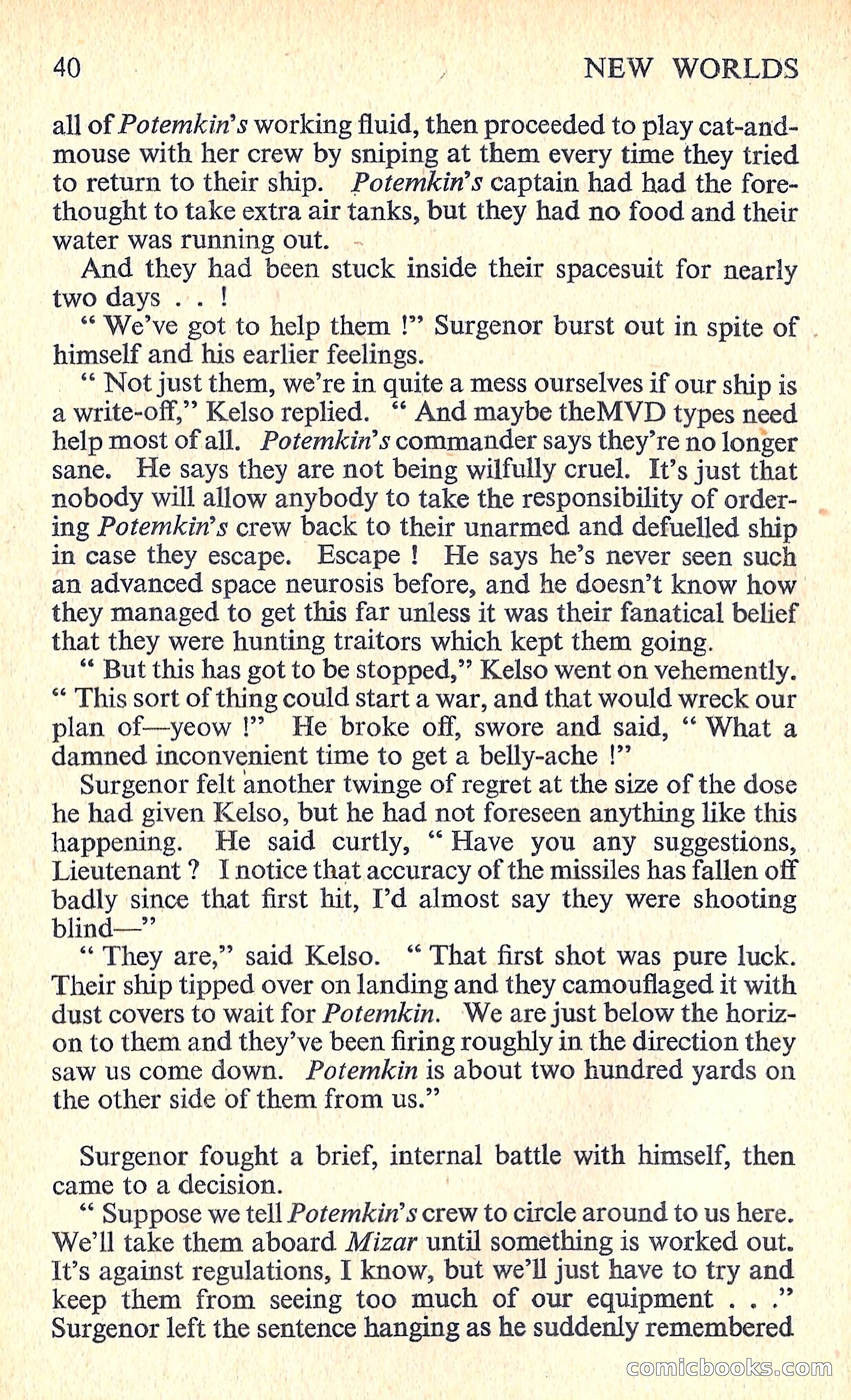 New Worlds Science Fiction, No. 74 — page 42 of 132