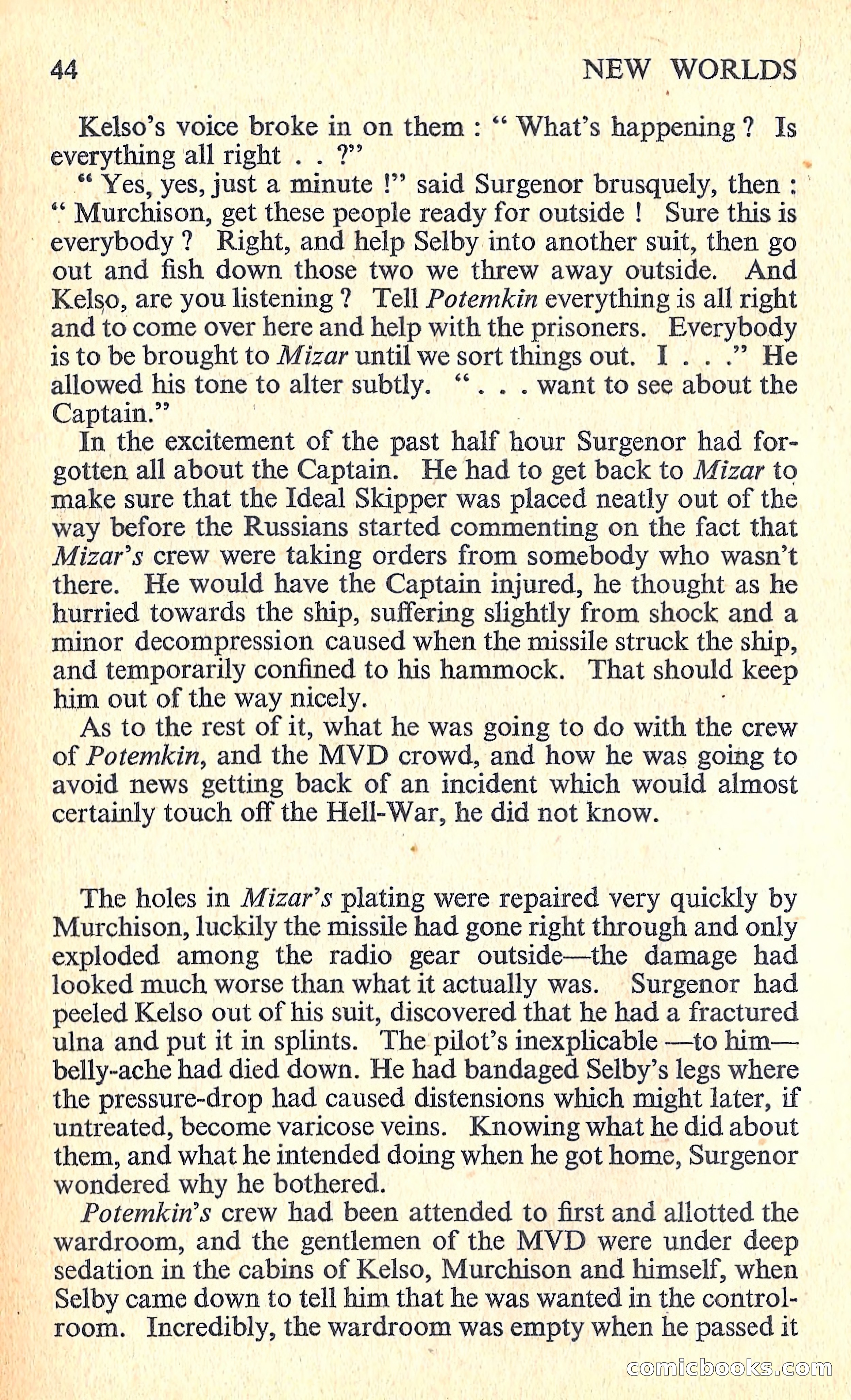 New Worlds Science Fiction, No. 74 — page 46 of 132
