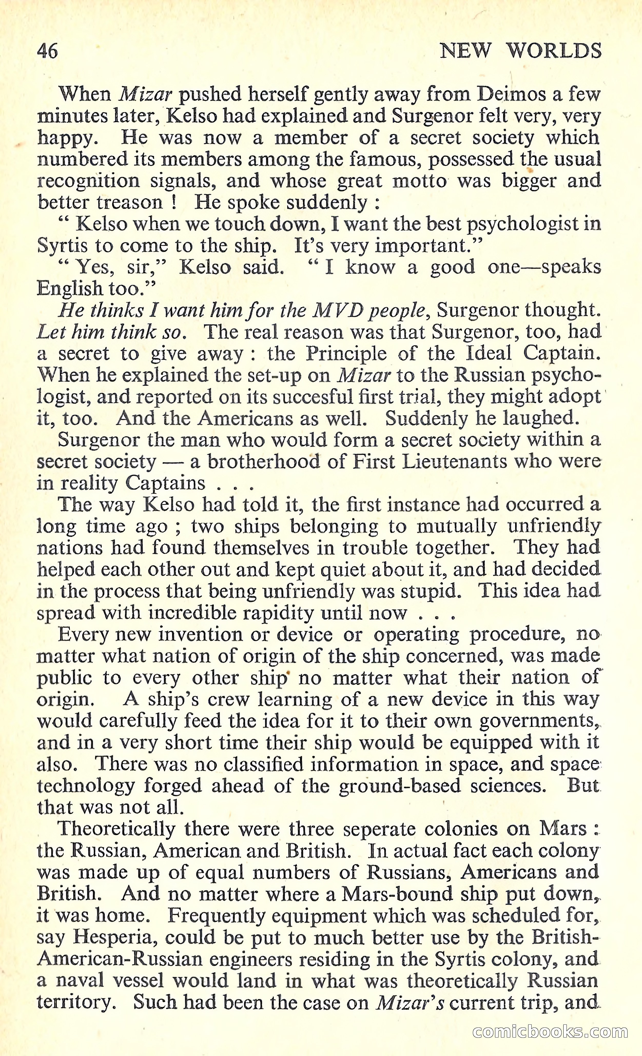 New Worlds Science Fiction, No. 74 — page 48 of 132