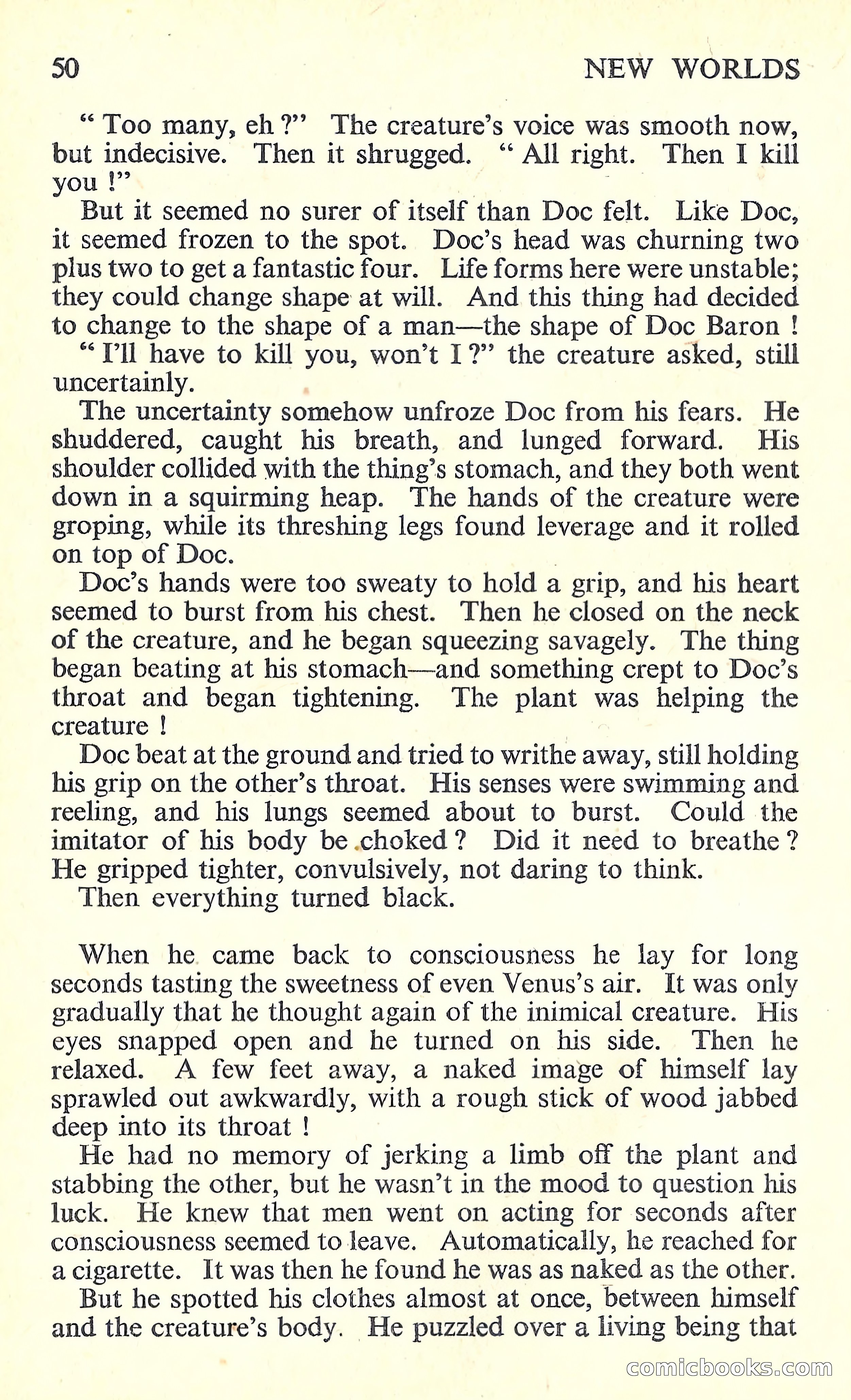 New Worlds Science Fiction, No. 74 — page 52 of 132