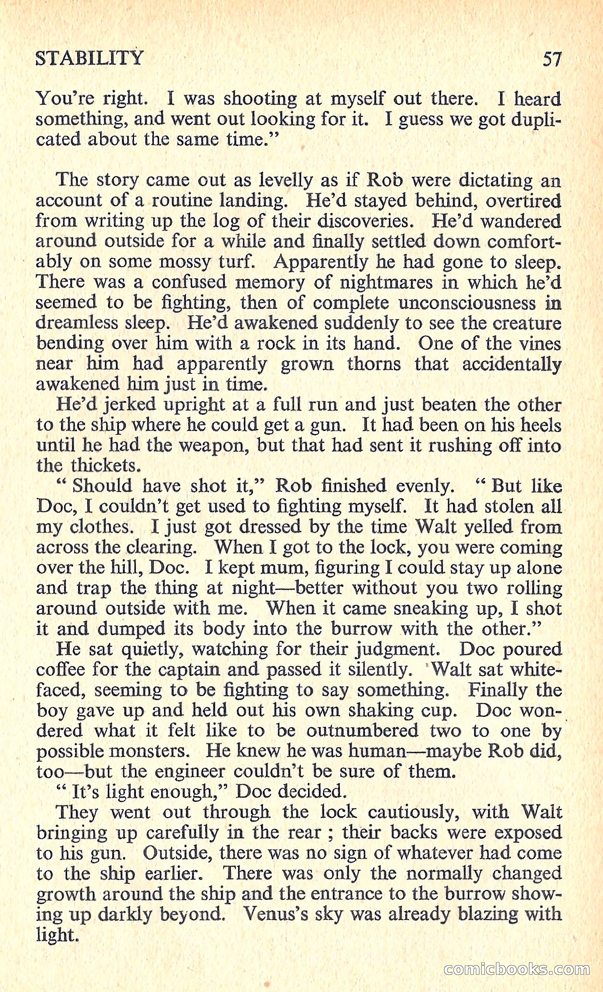 New Worlds Science Fiction, No. 74 — page 59 of 132