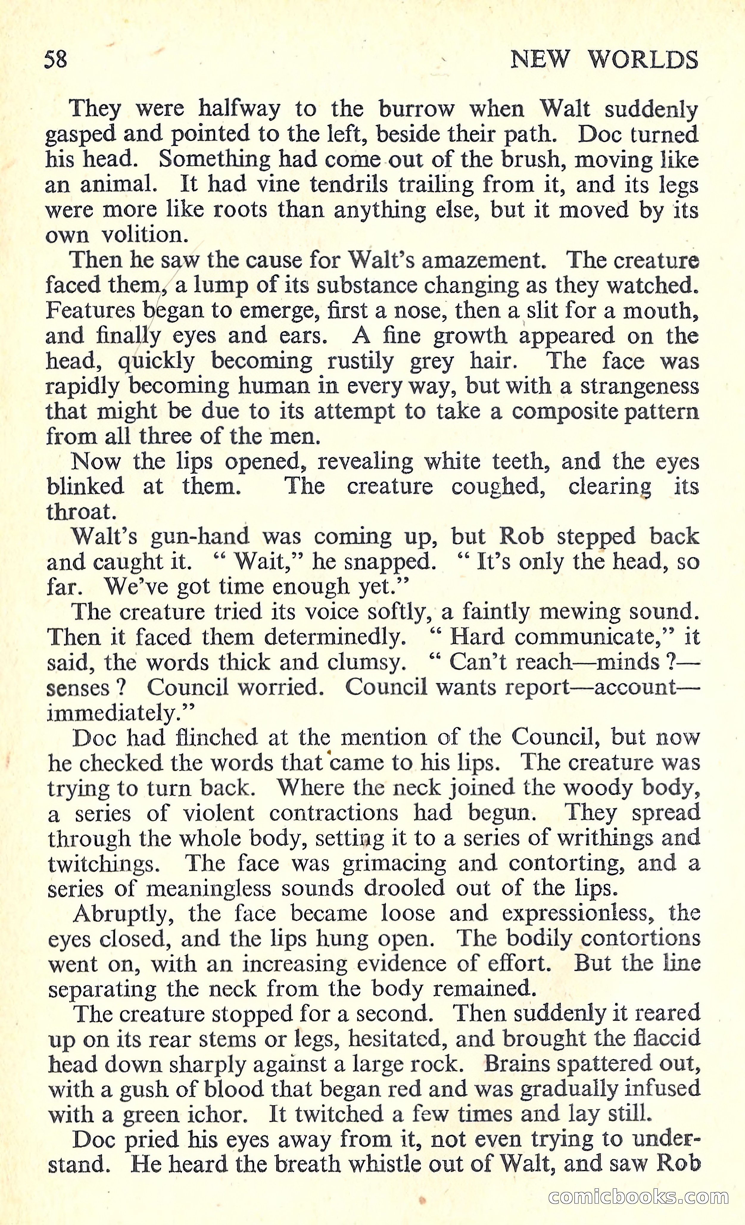 New Worlds Science Fiction, No. 74 — page 60 of 132
