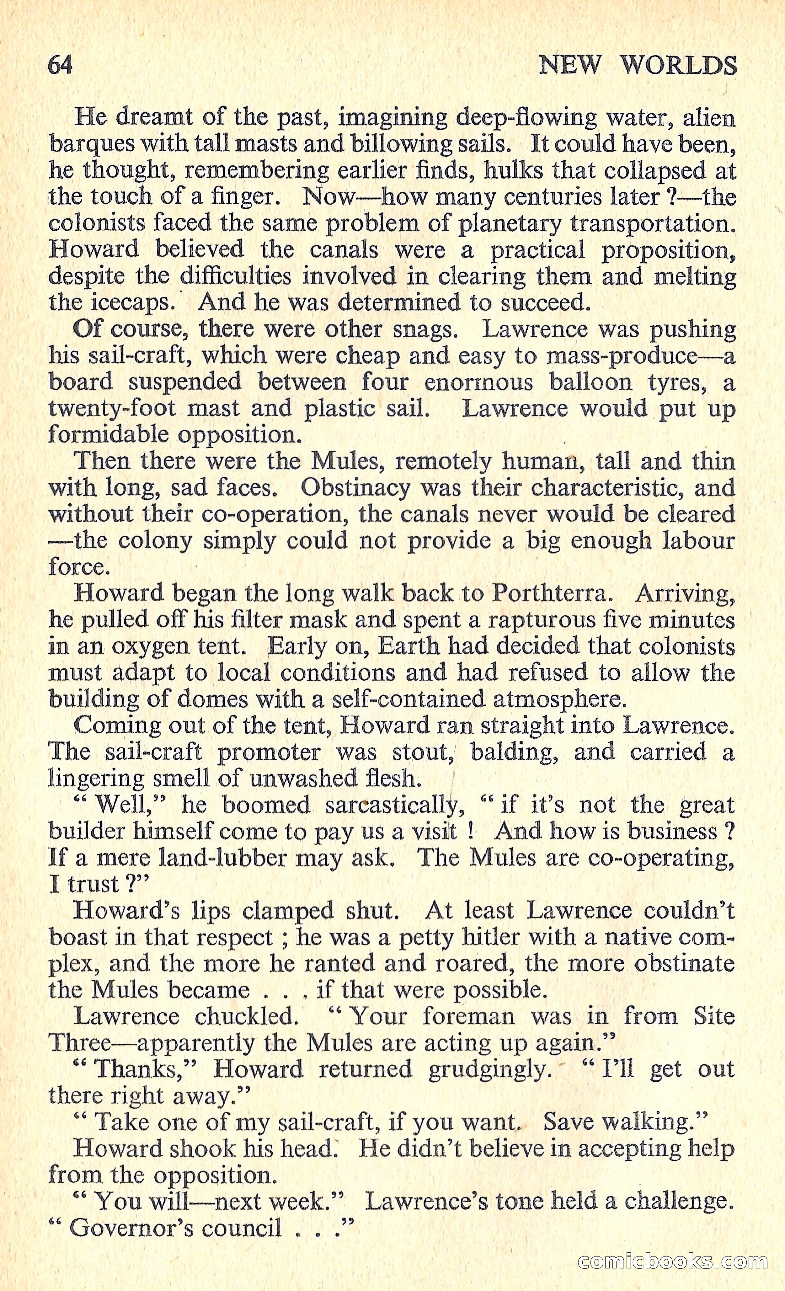New Worlds Science Fiction, No. 74 — page 66 of 132