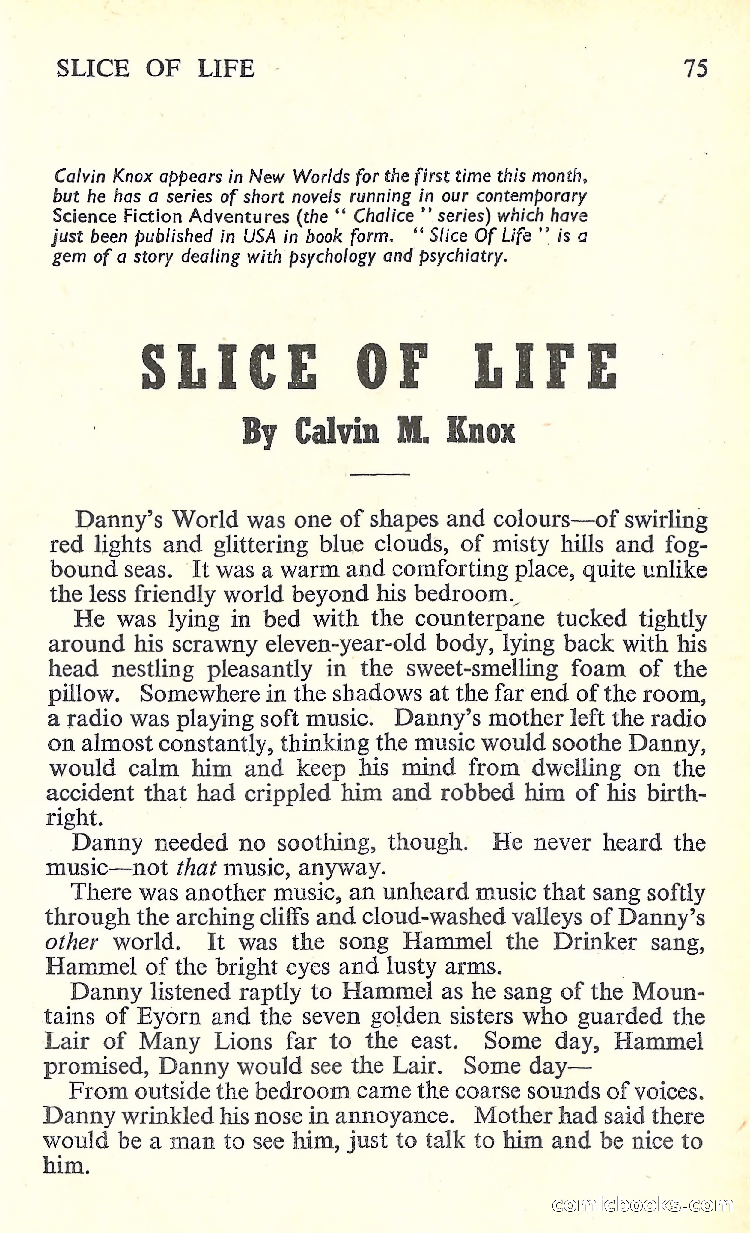 New Worlds Science Fiction, No. 74 — page 77 of 132