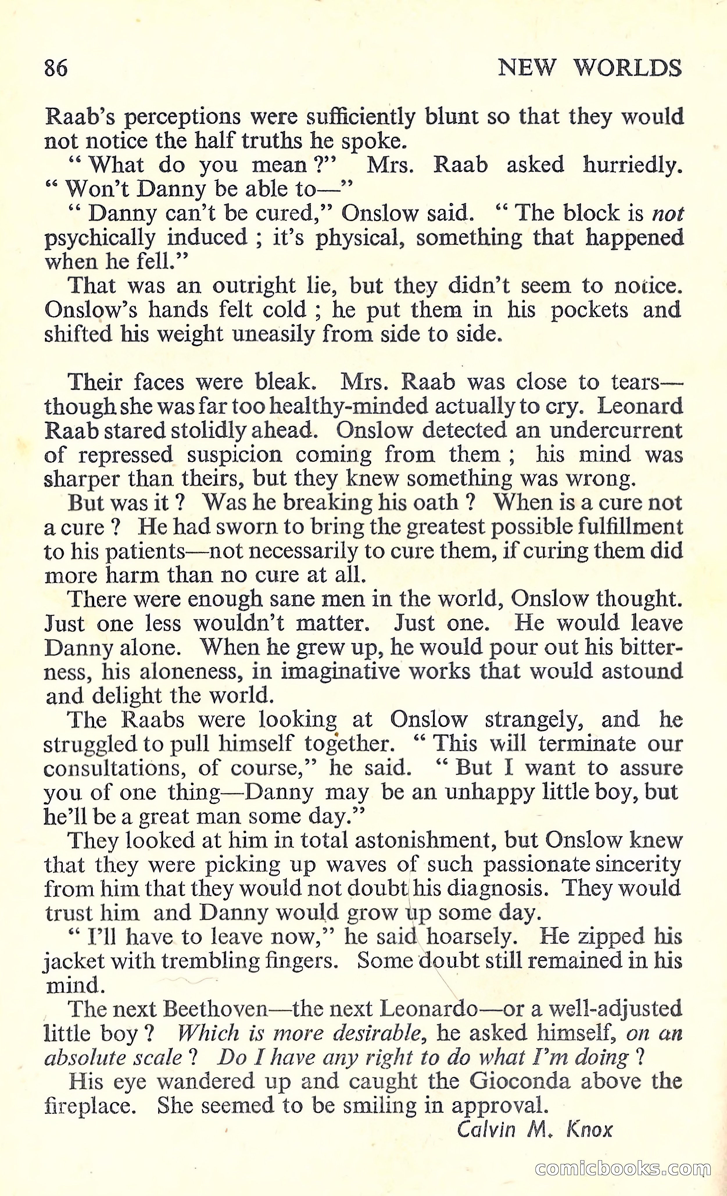 New Worlds Science Fiction, No. 74 — page 88 of 132