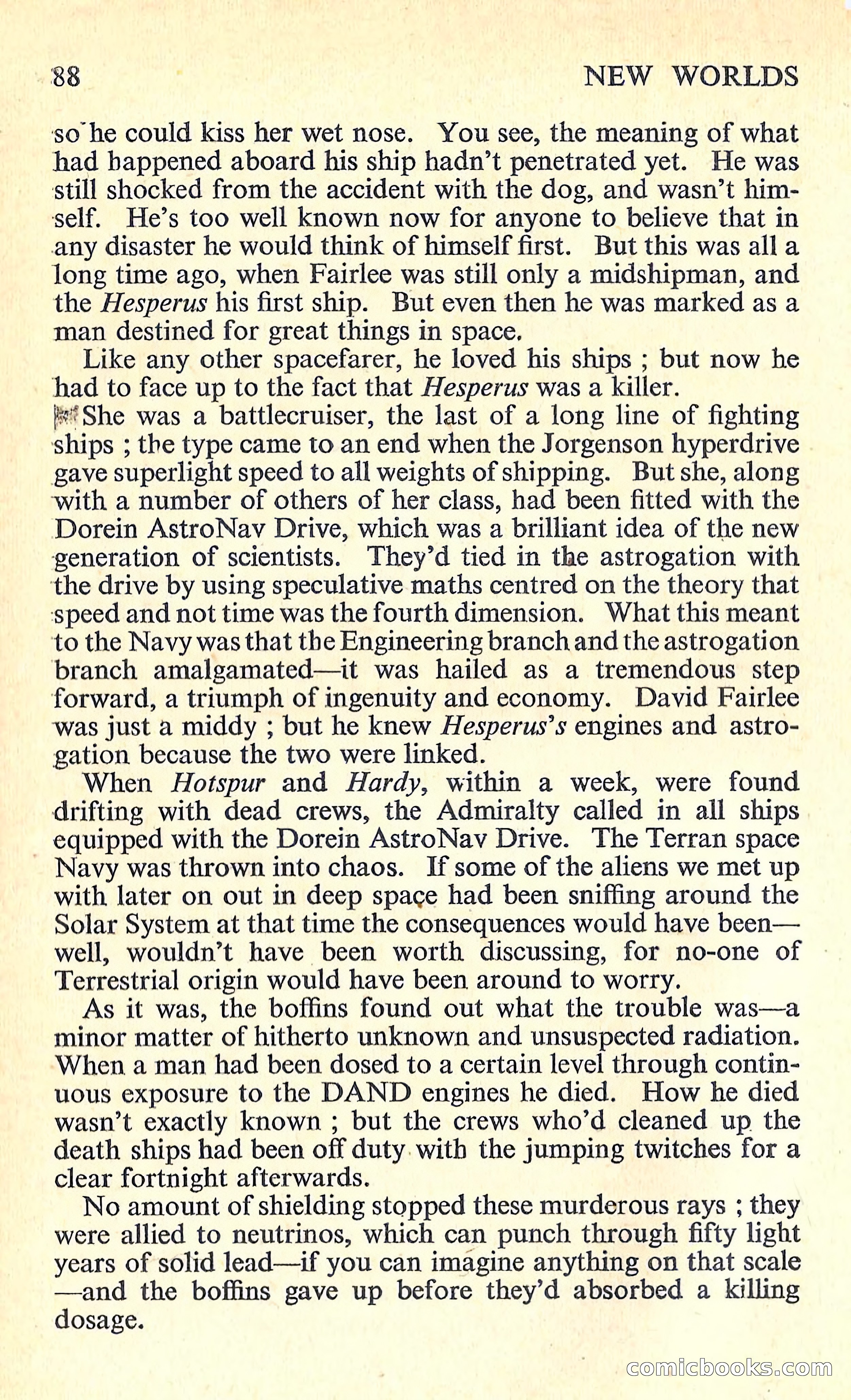 New Worlds Science Fiction, No. 74 — page 90 of 132