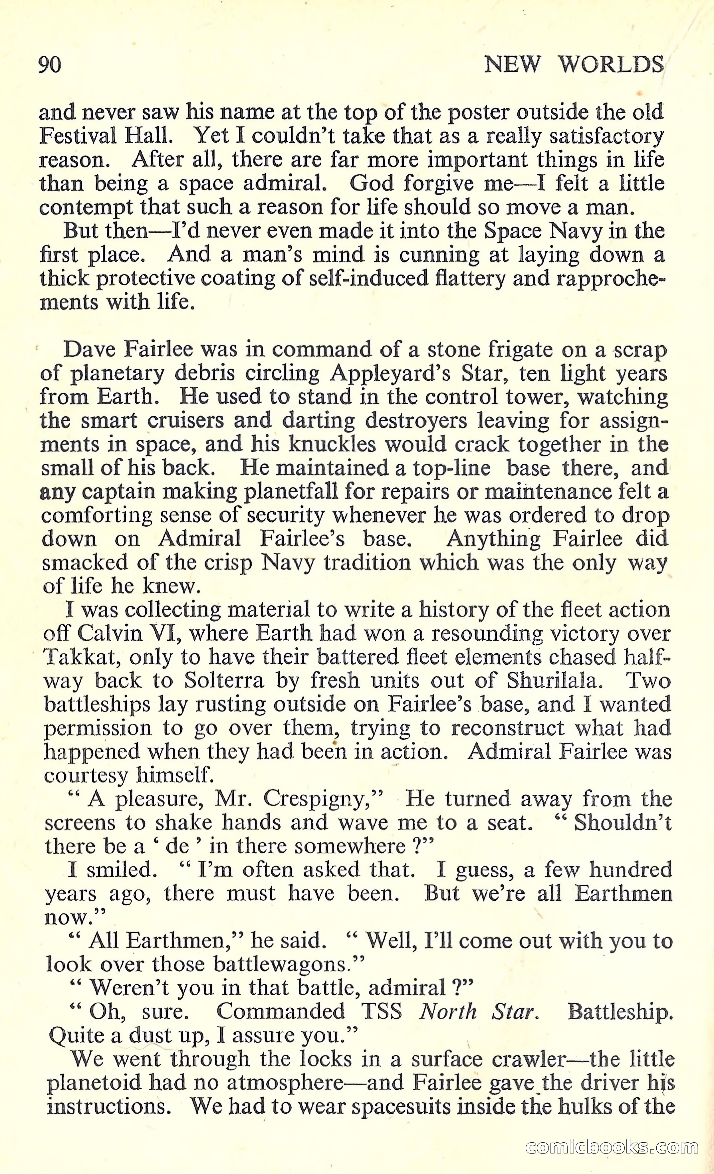 New Worlds Science Fiction, No. 74 — page 92 of 132