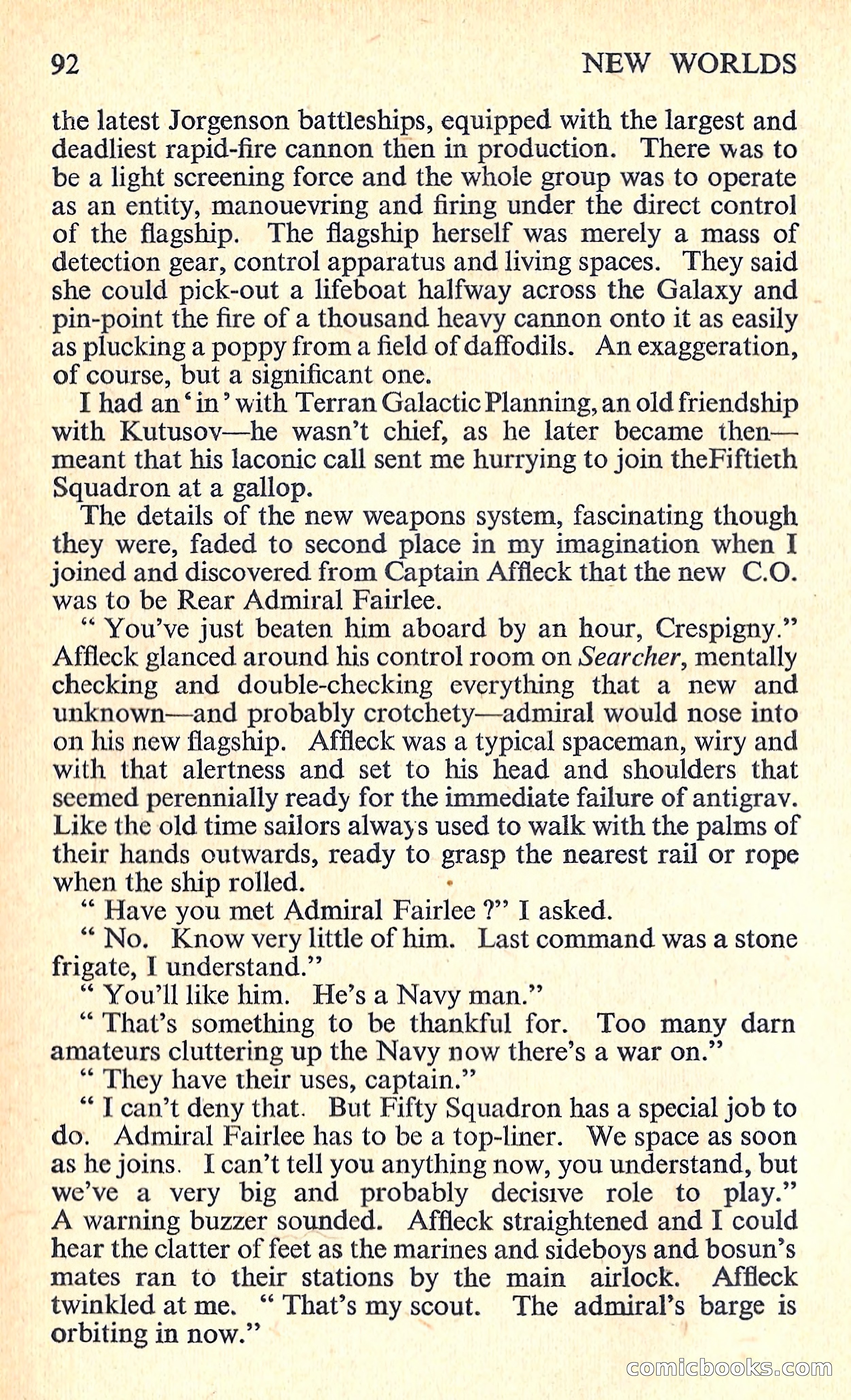 New Worlds Science Fiction, No. 74 — page 94 of 132