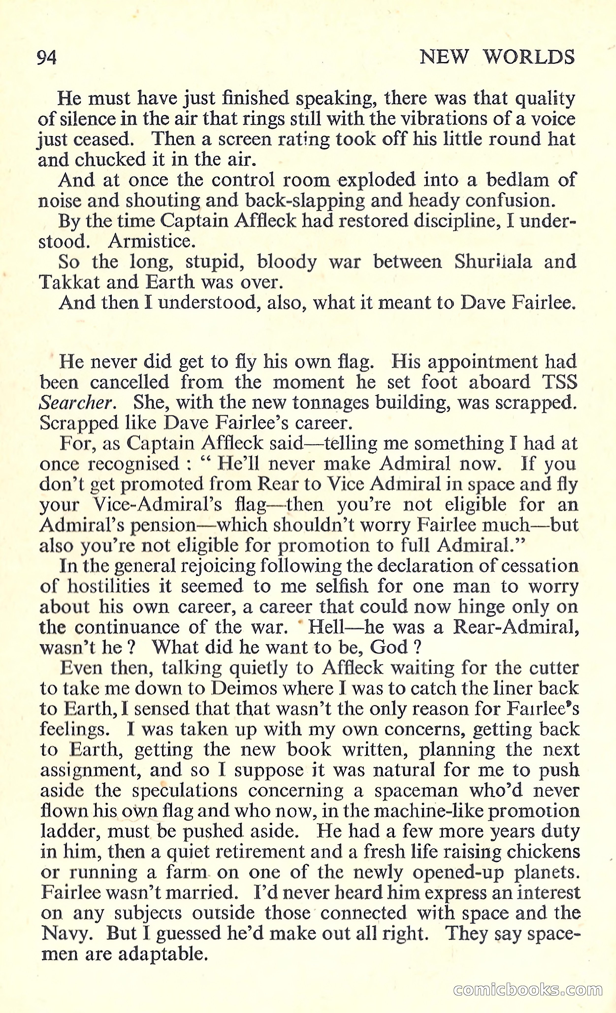 New Worlds Science Fiction, No. 74 — page 96 of 132