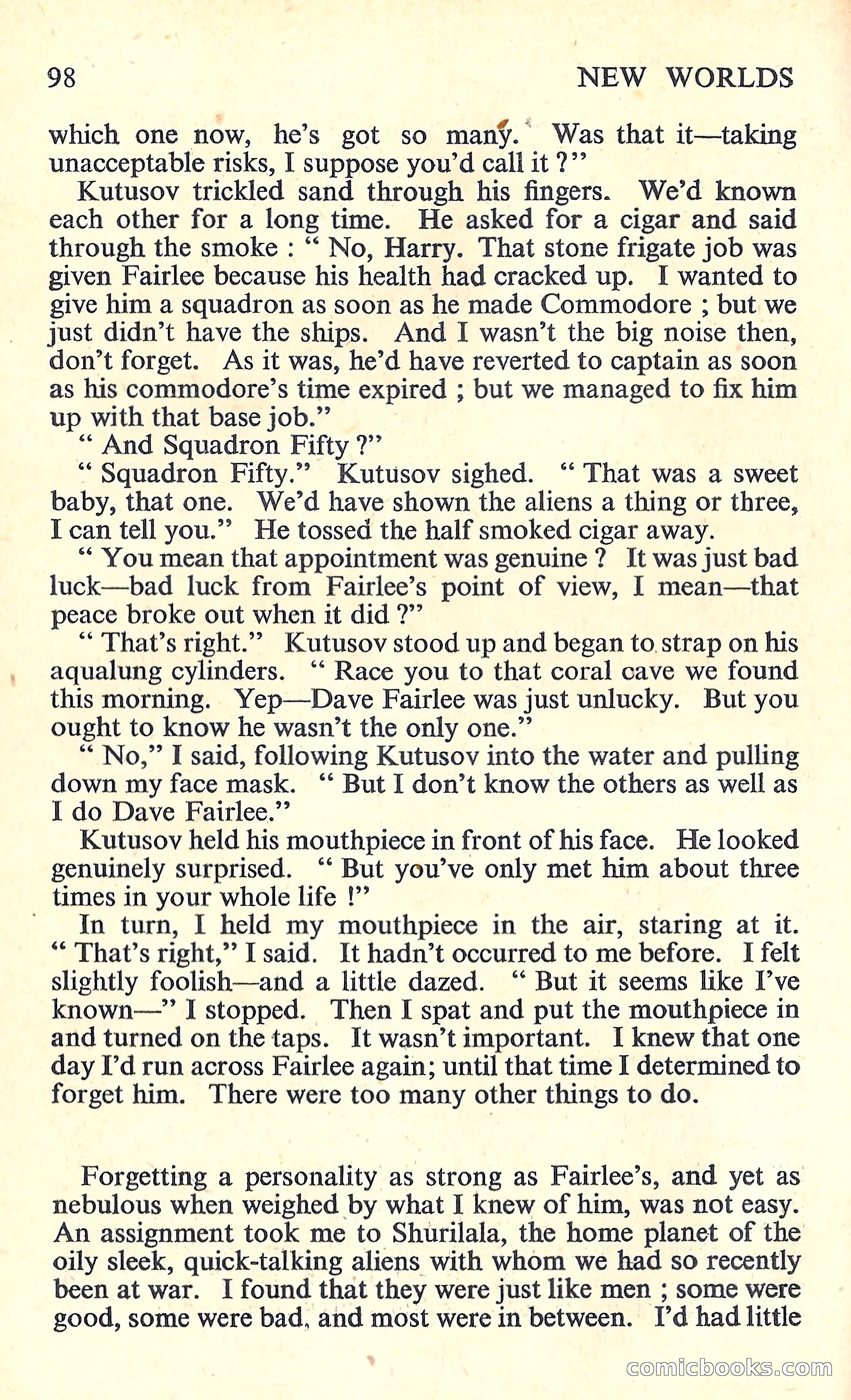 New Worlds Science Fiction, No. 74 — page 100 of 132