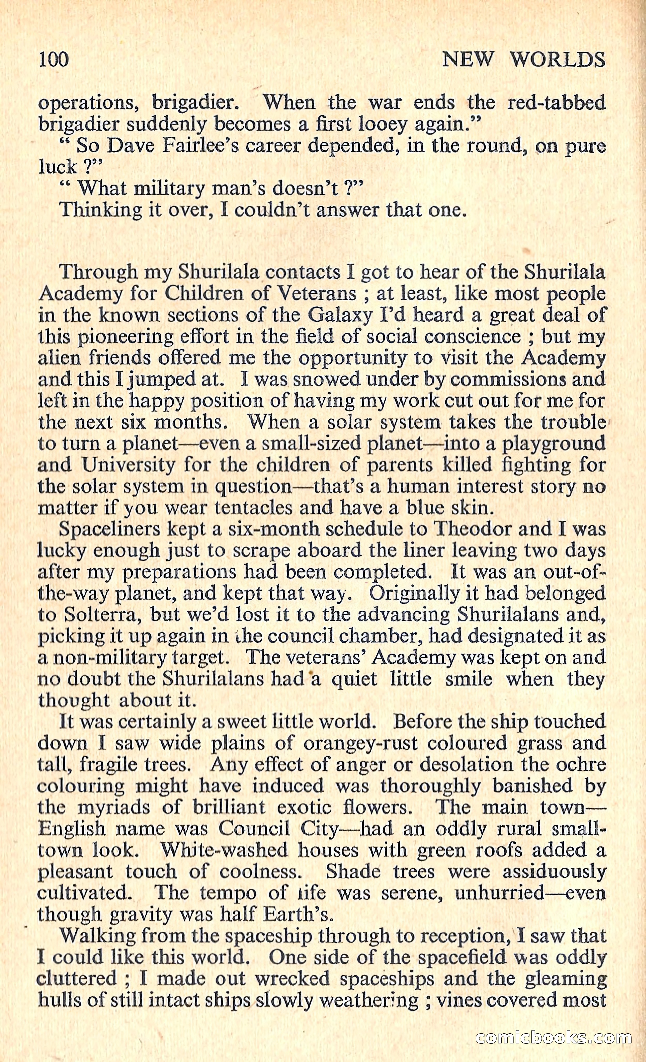 New Worlds Science Fiction, No. 74 — page 102 of 132