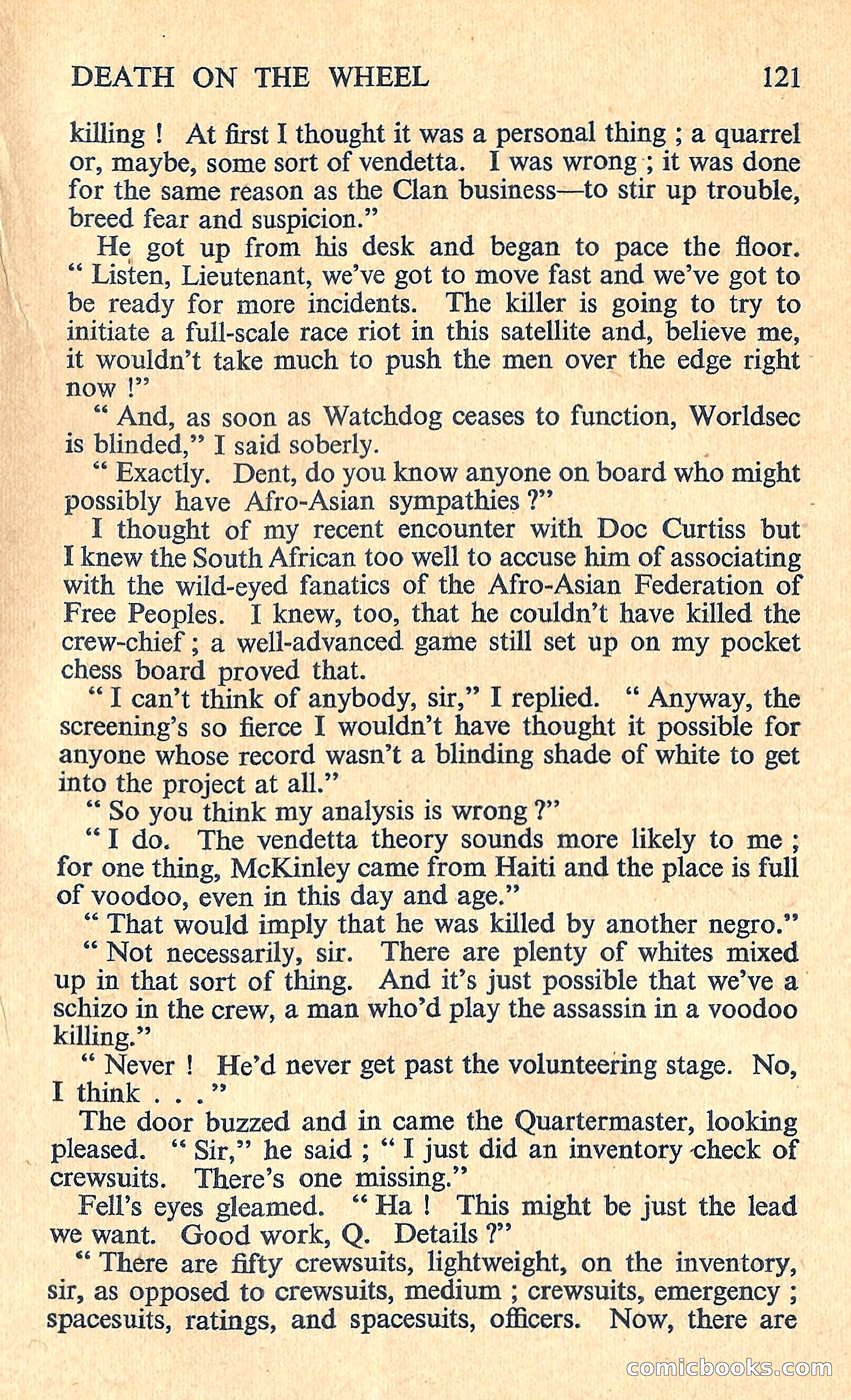 New Worlds Science Fiction, No. 74 — page 123 of 132