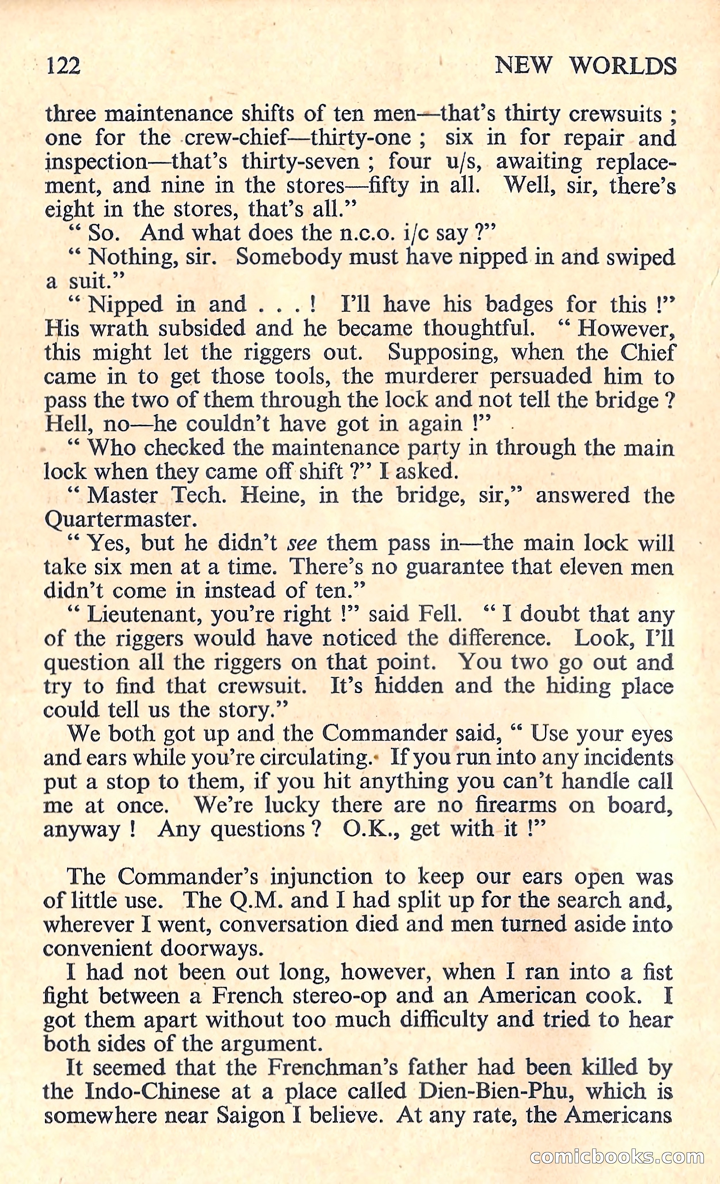 New Worlds Science Fiction, No. 74 — page 124 of 132