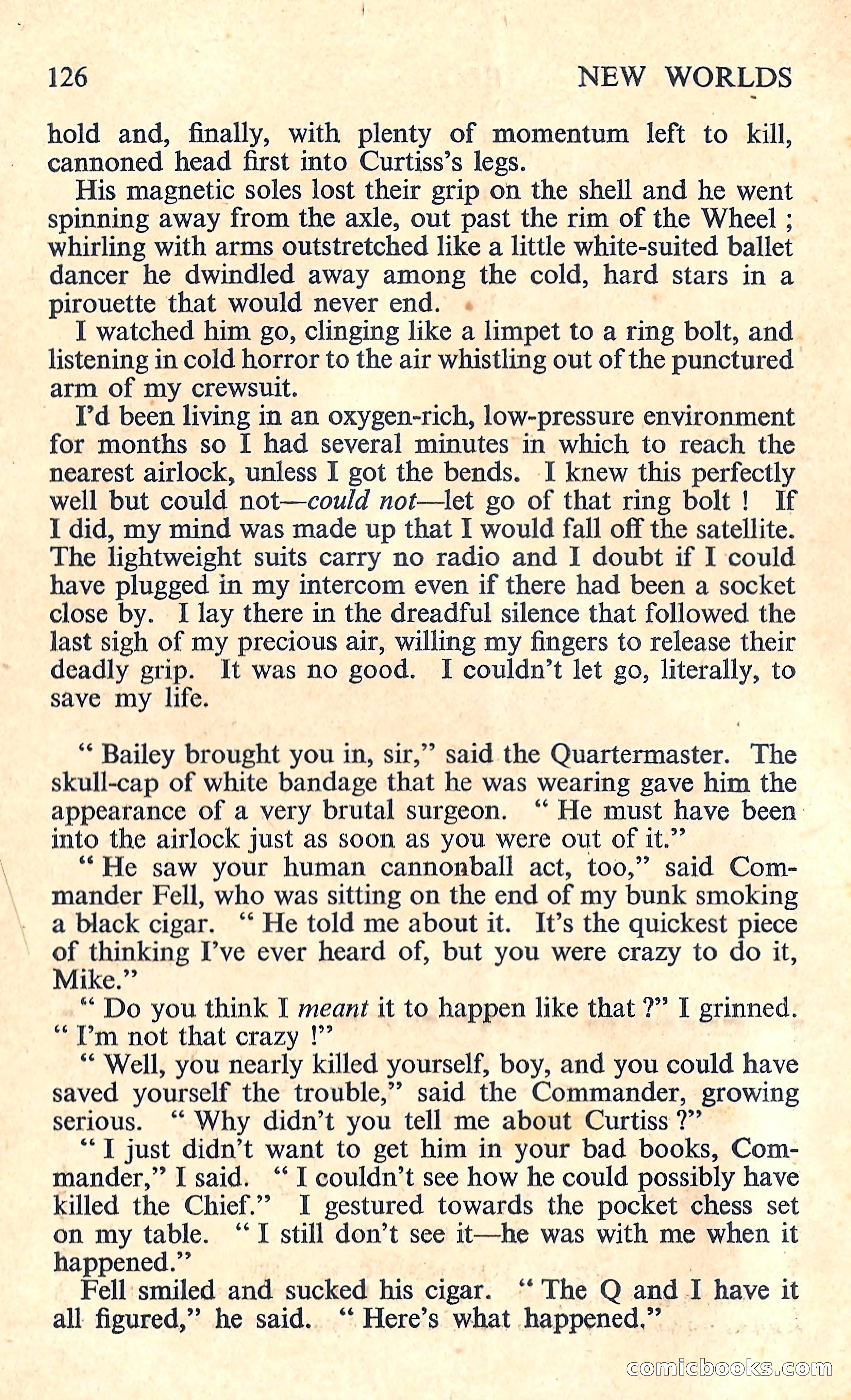 New Worlds Science Fiction, No. 74 — page 128 of 132