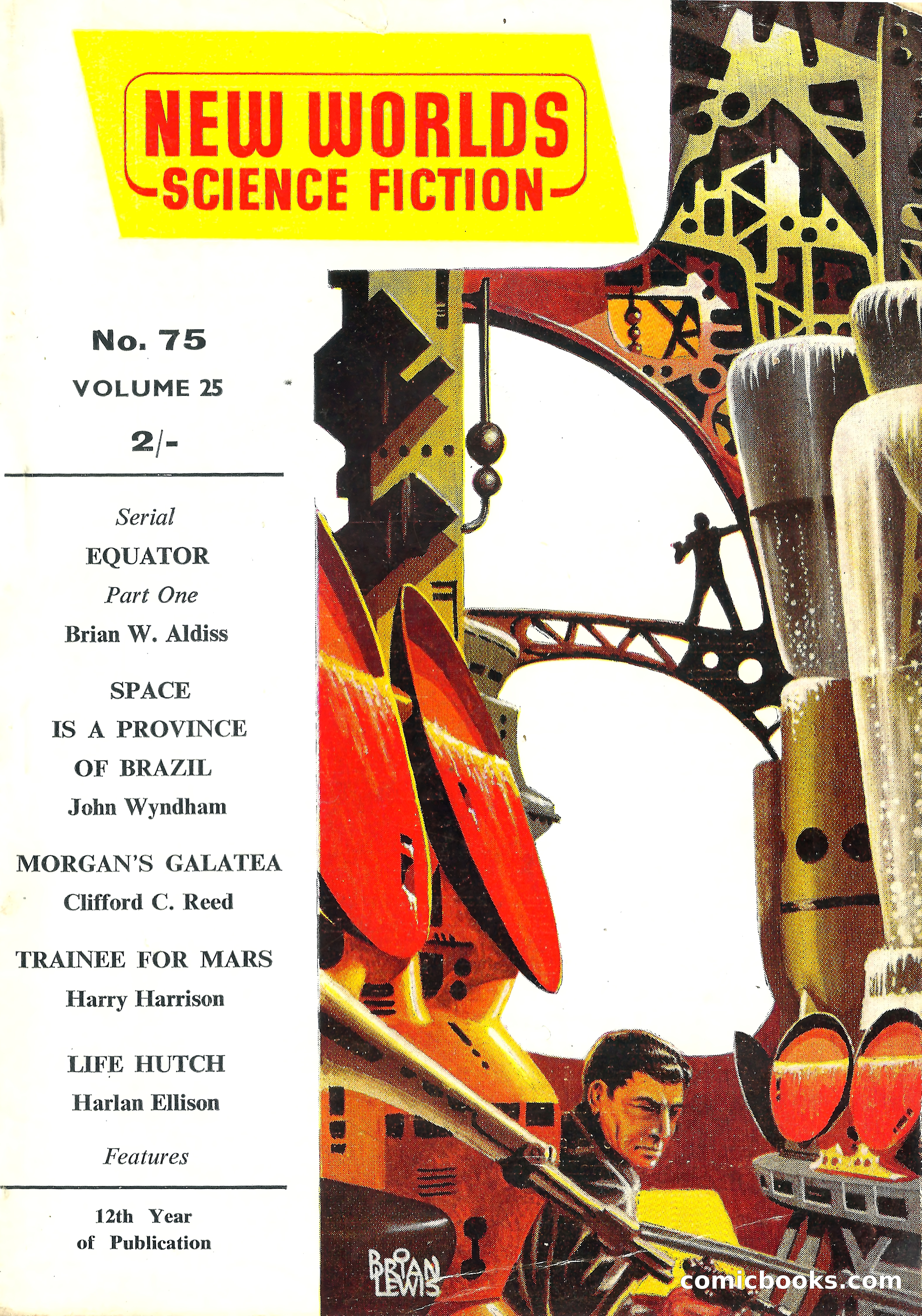 New Worlds Science Fiction No. 75 — page 1 of 132