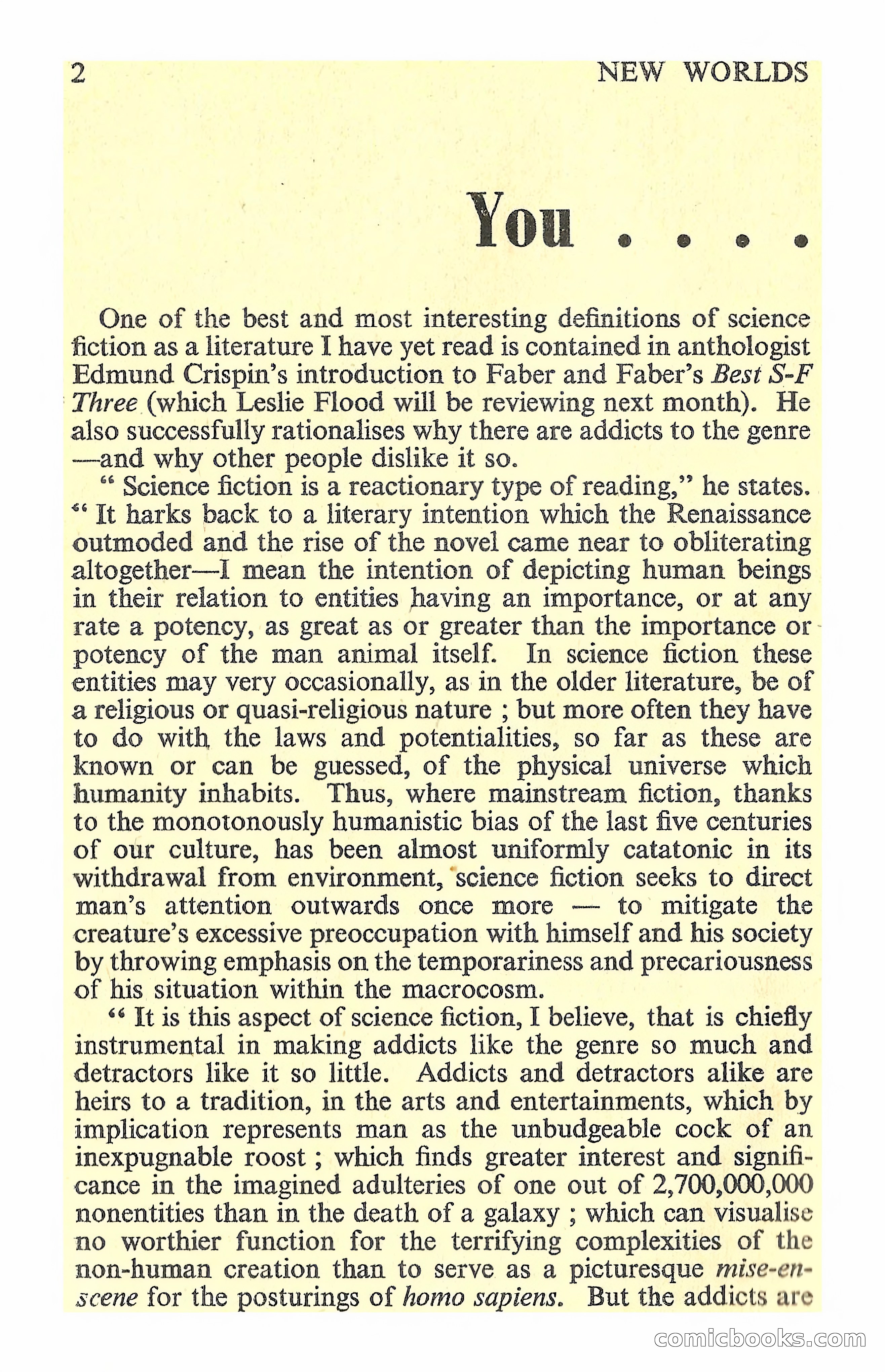 New Worlds Science Fiction No. 75 — page 4 of 132