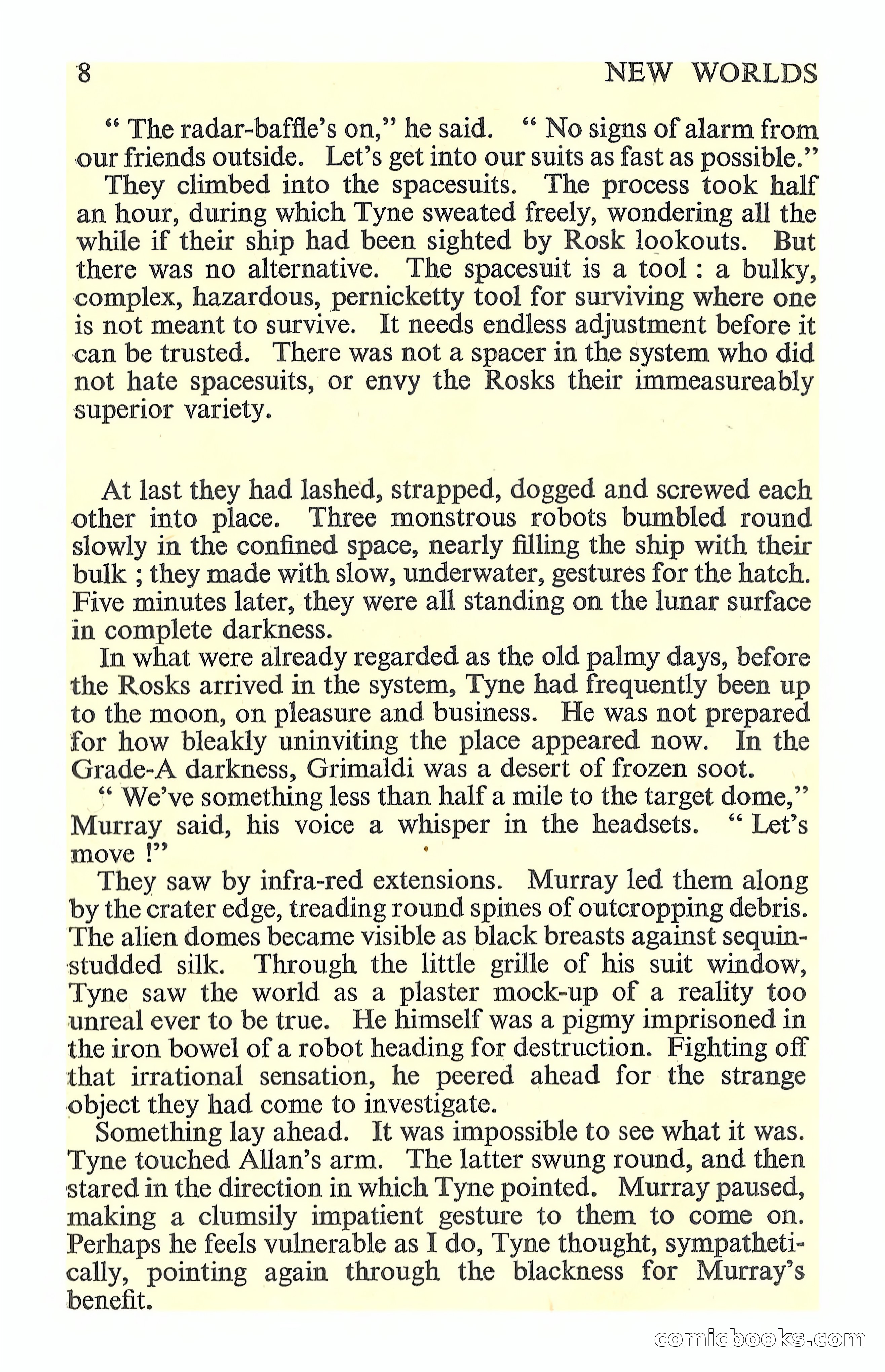 New Worlds Science Fiction No. 75 — page 10 of 132