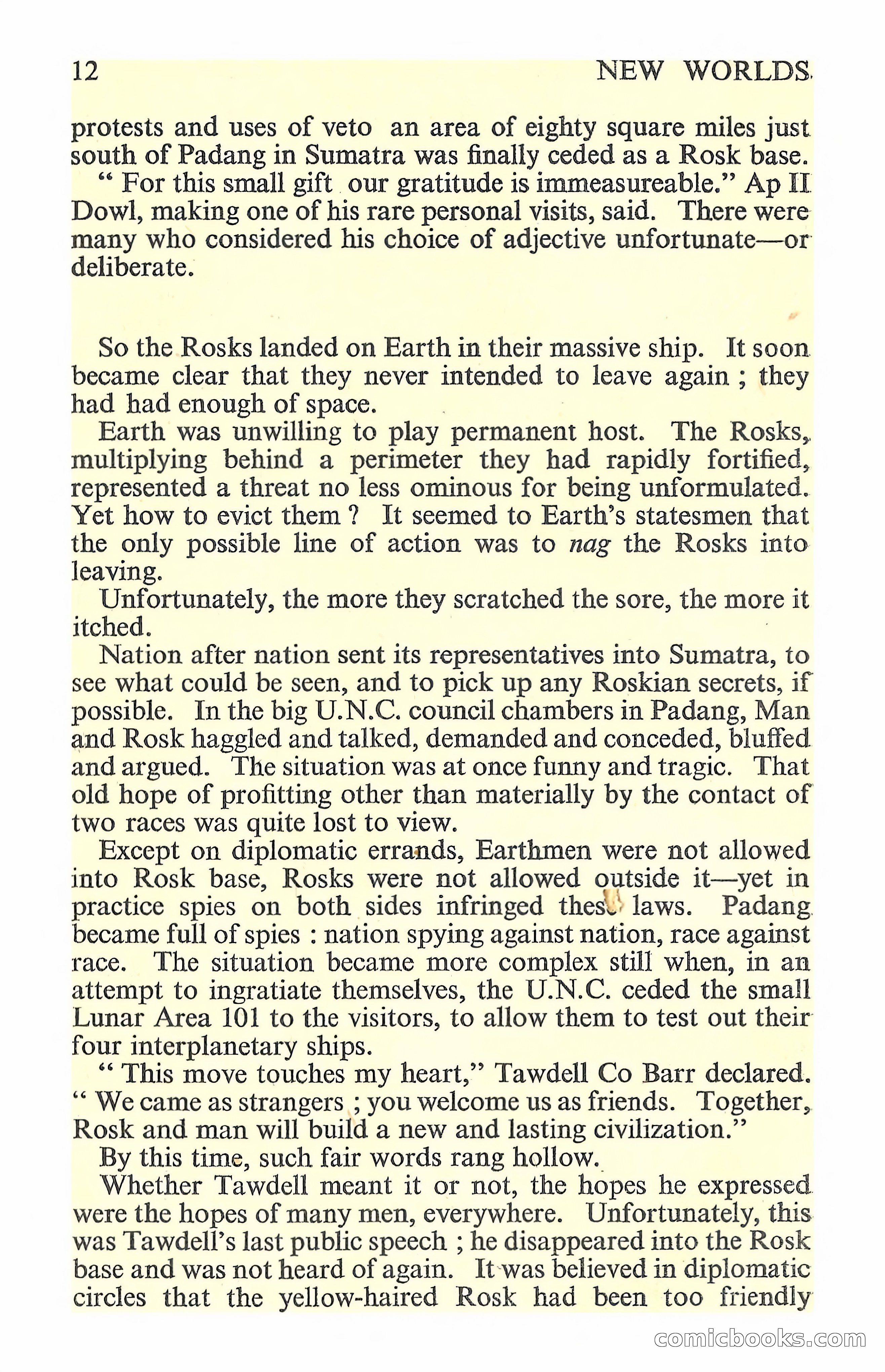 New Worlds Science Fiction No. 75 — page 14 of 132