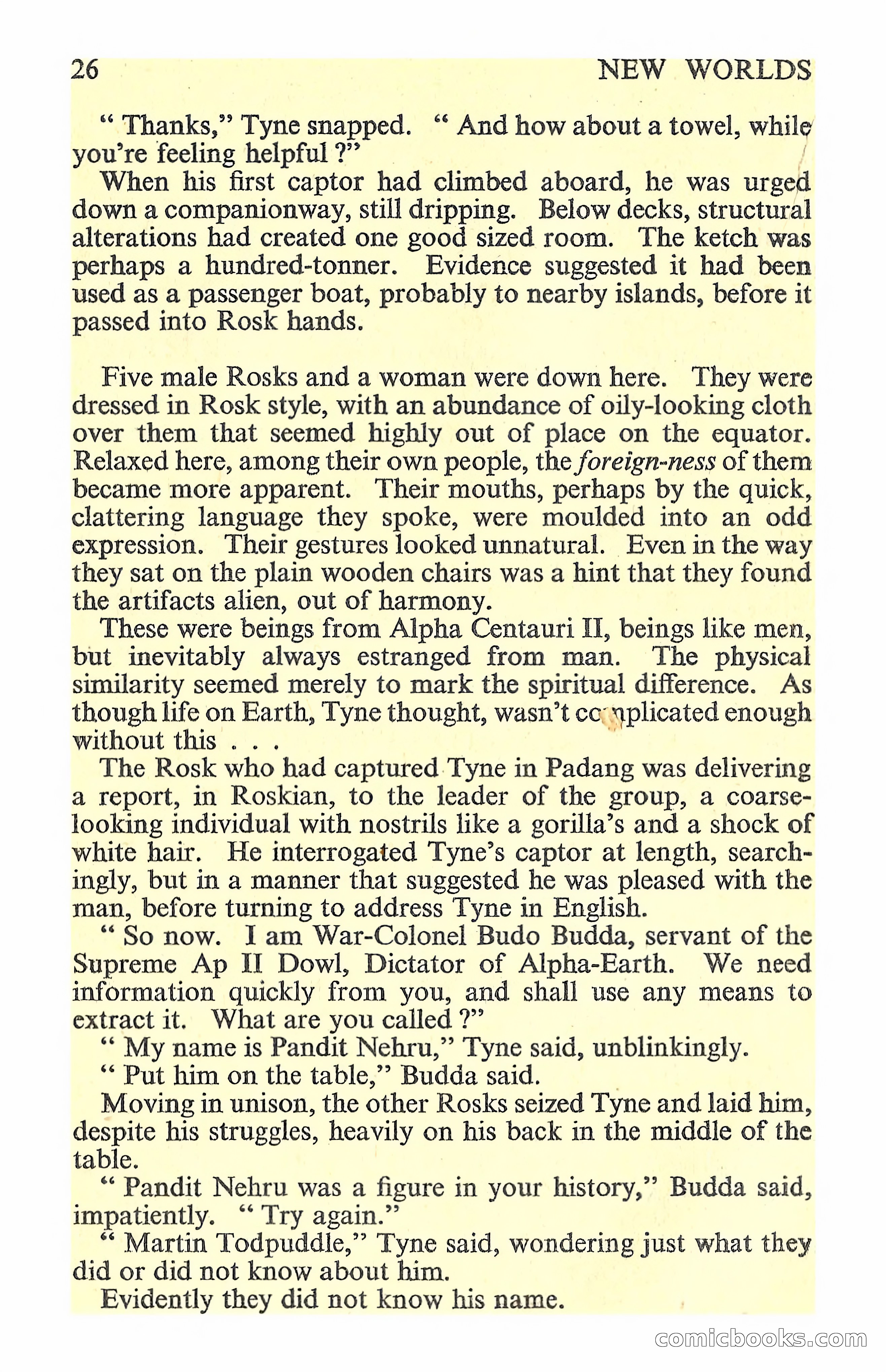 New Worlds Science Fiction No. 75 — page 28 of 132