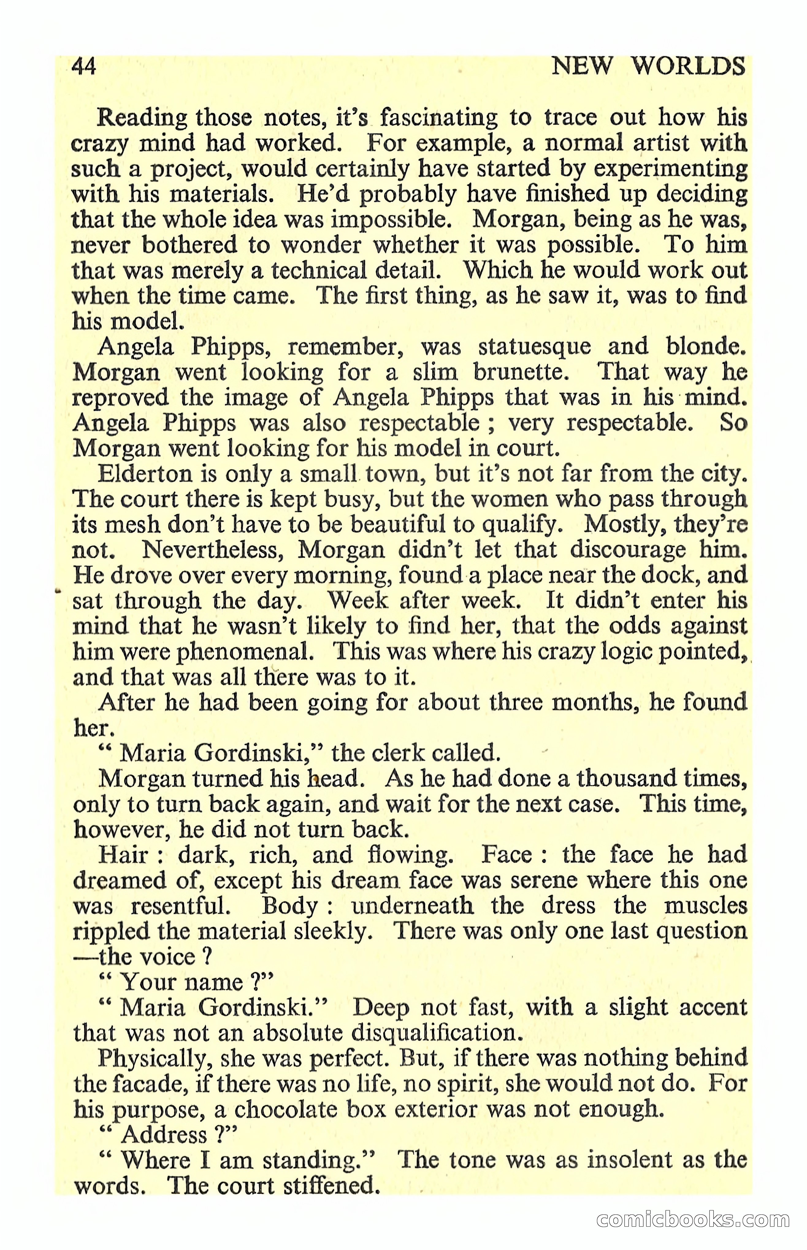 New Worlds Science Fiction No. 75 — page 46 of 132