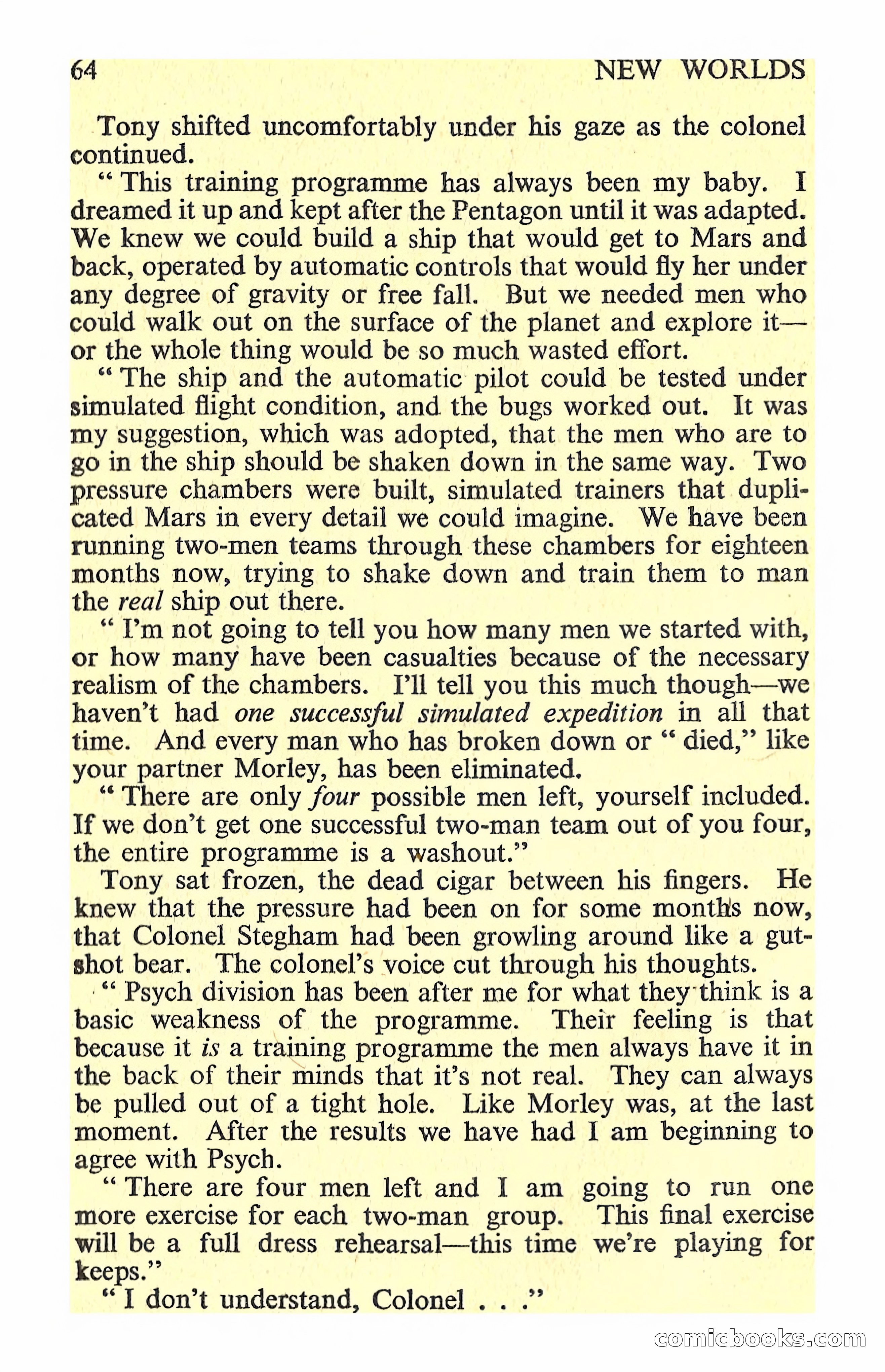 New Worlds Science Fiction No. 75 — page 66 of 132