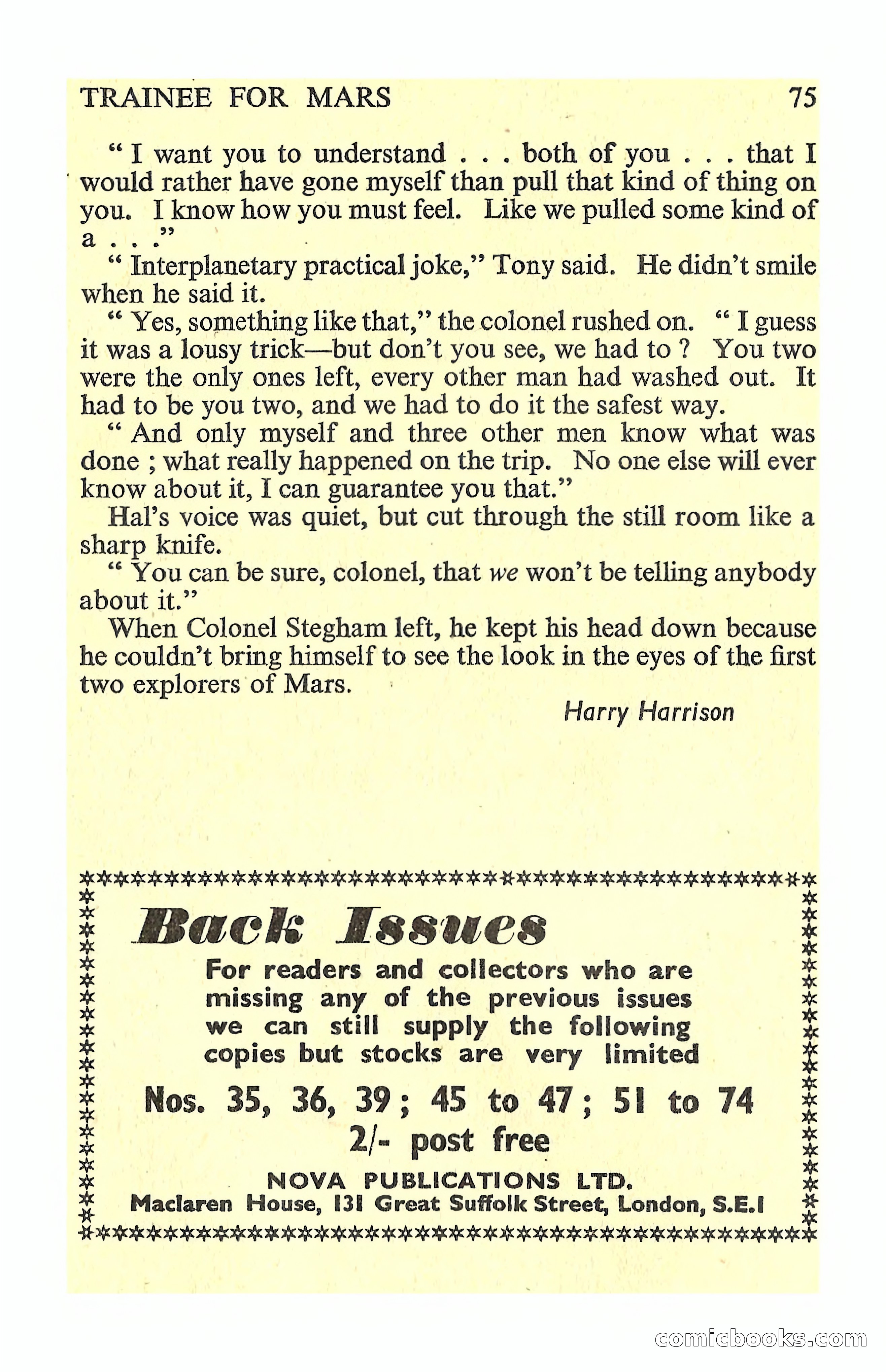 New Worlds Science Fiction No. 75 — page 77 of 132