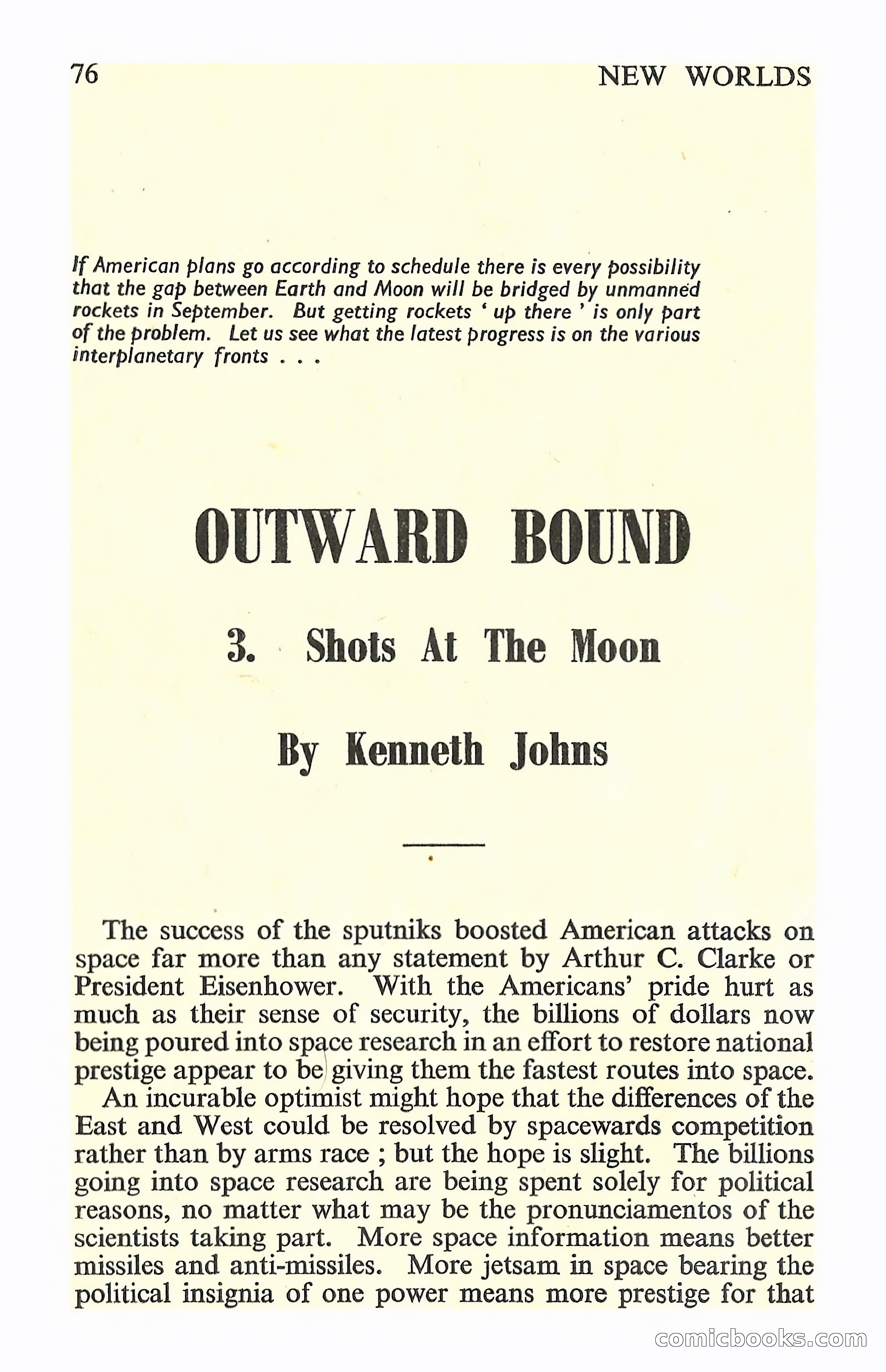 New Worlds Science Fiction No. 75 — page 78 of 132