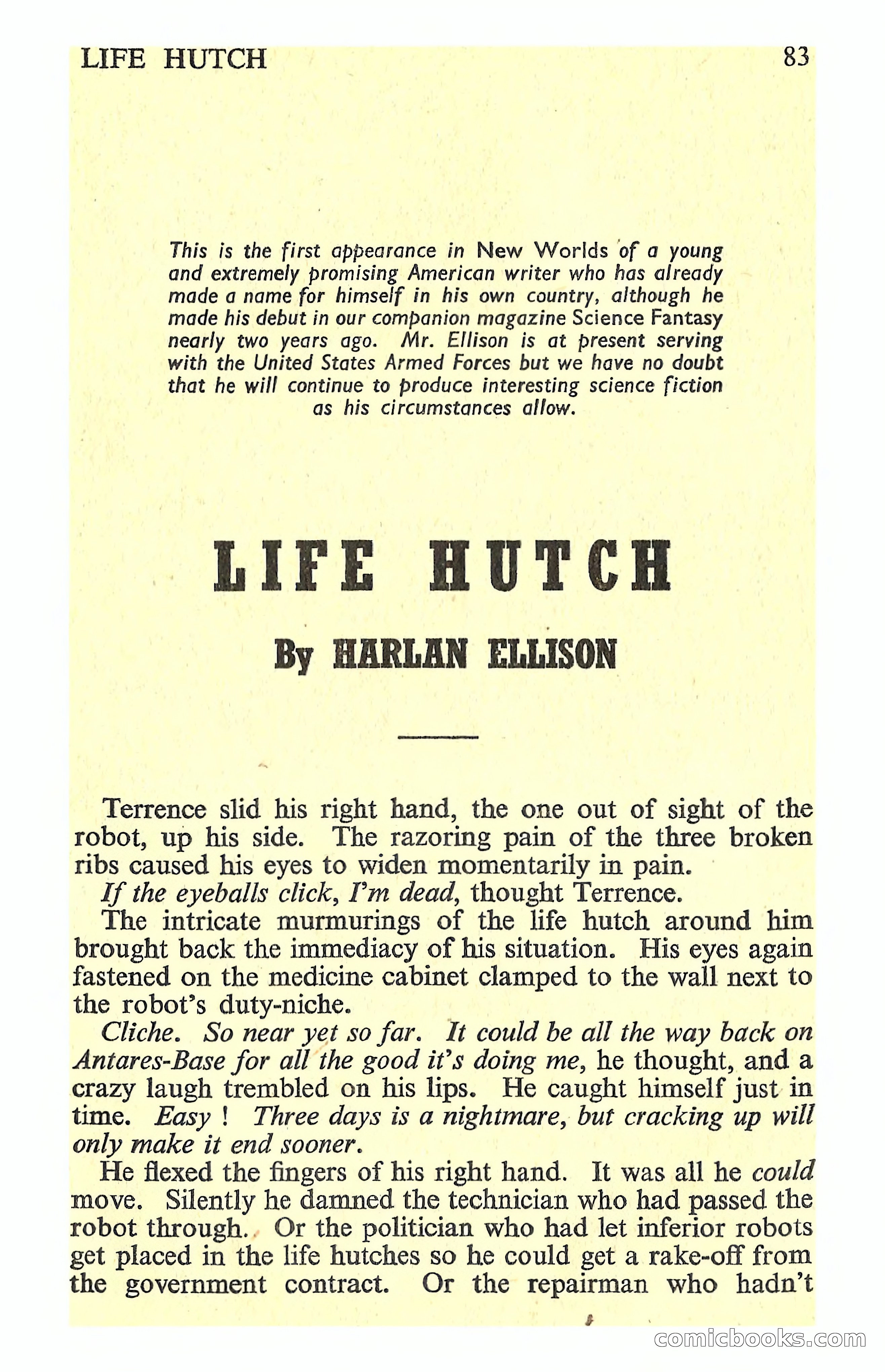 New Worlds Science Fiction No. 75 — page 85 of 132