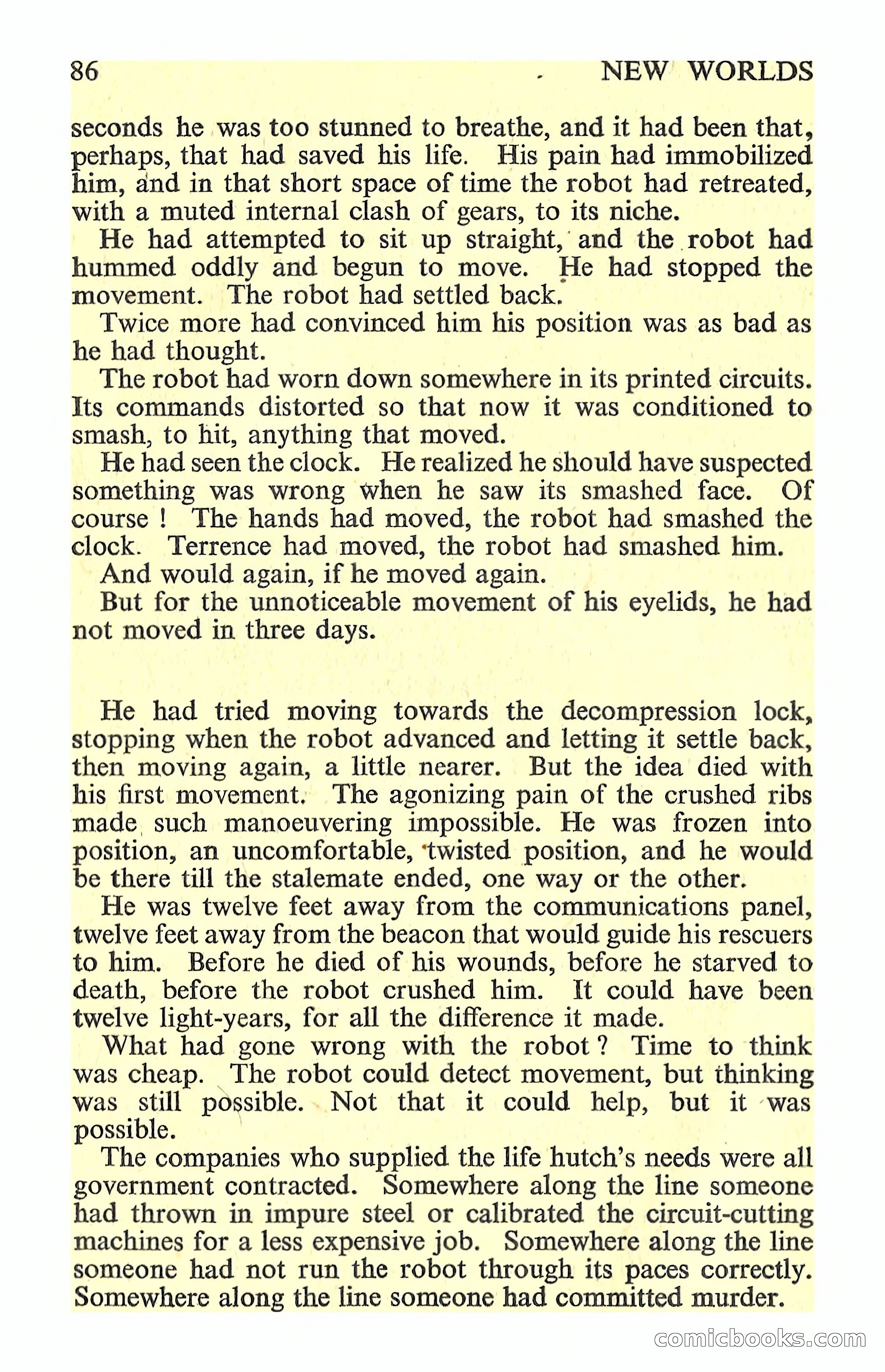 New Worlds Science Fiction No. 75 — page 88 of 132