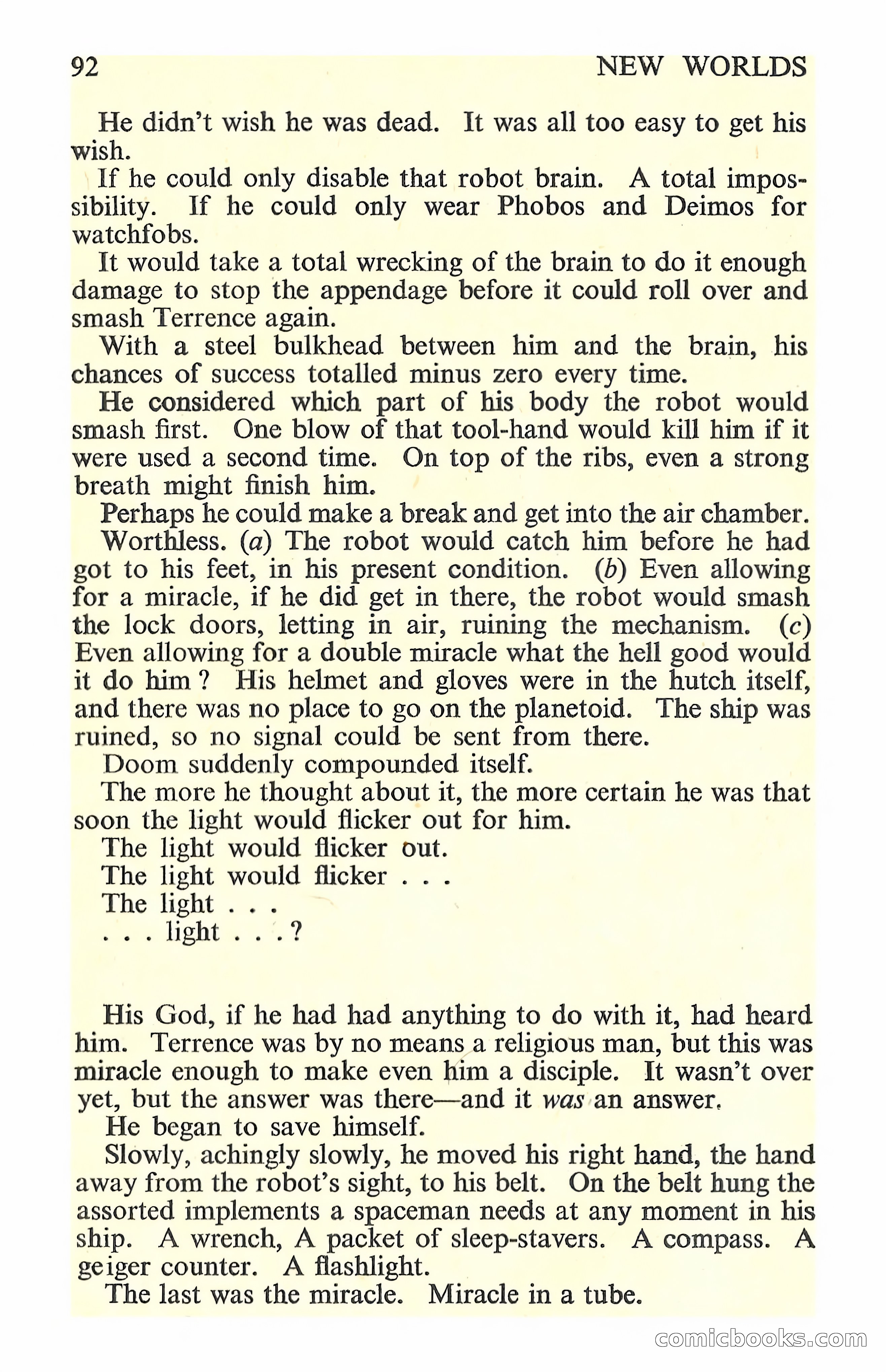 New Worlds Science Fiction No. 75 — page 94 of 132