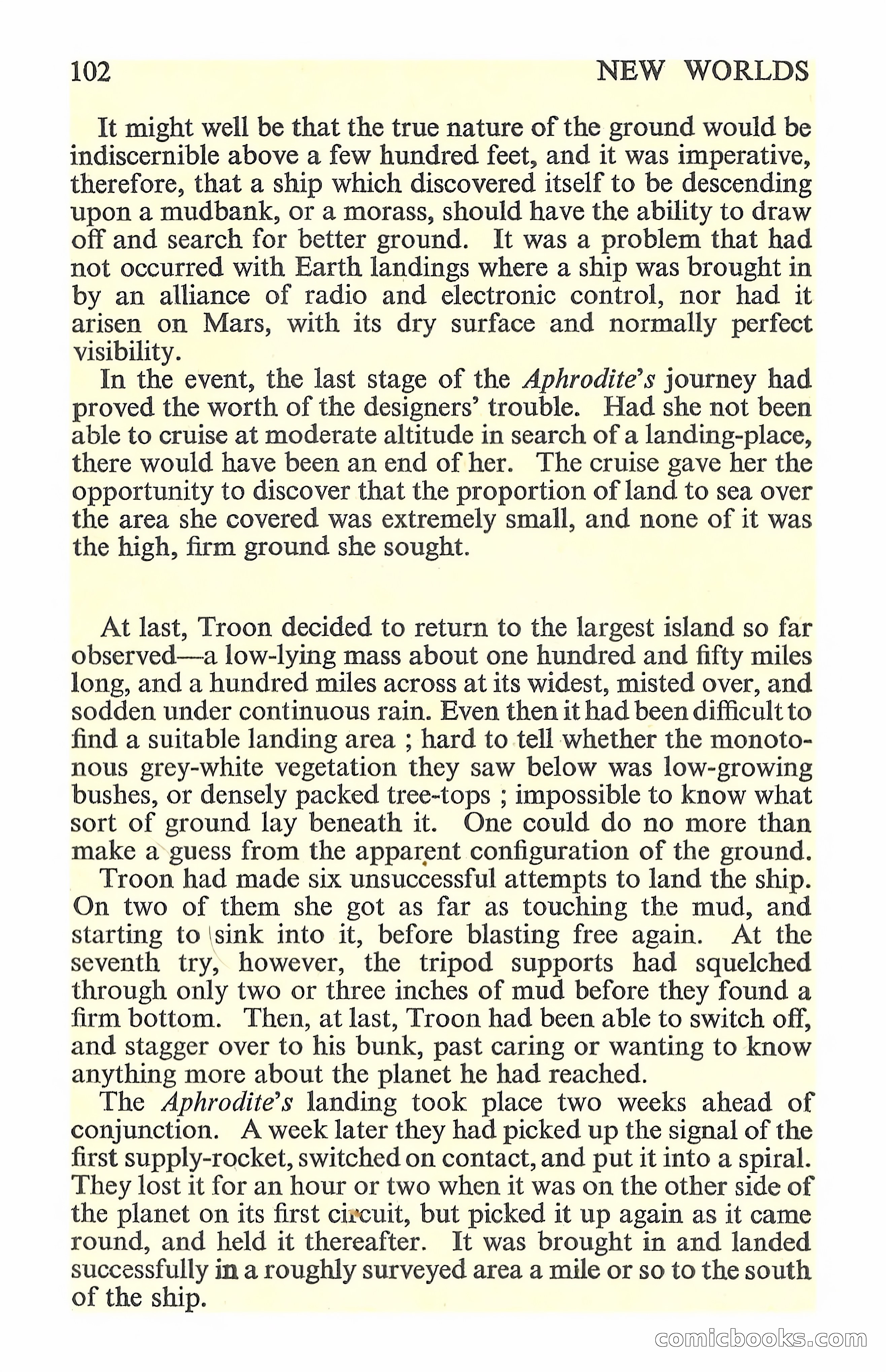 New Worlds Science Fiction No. 75 — page 104 of 132