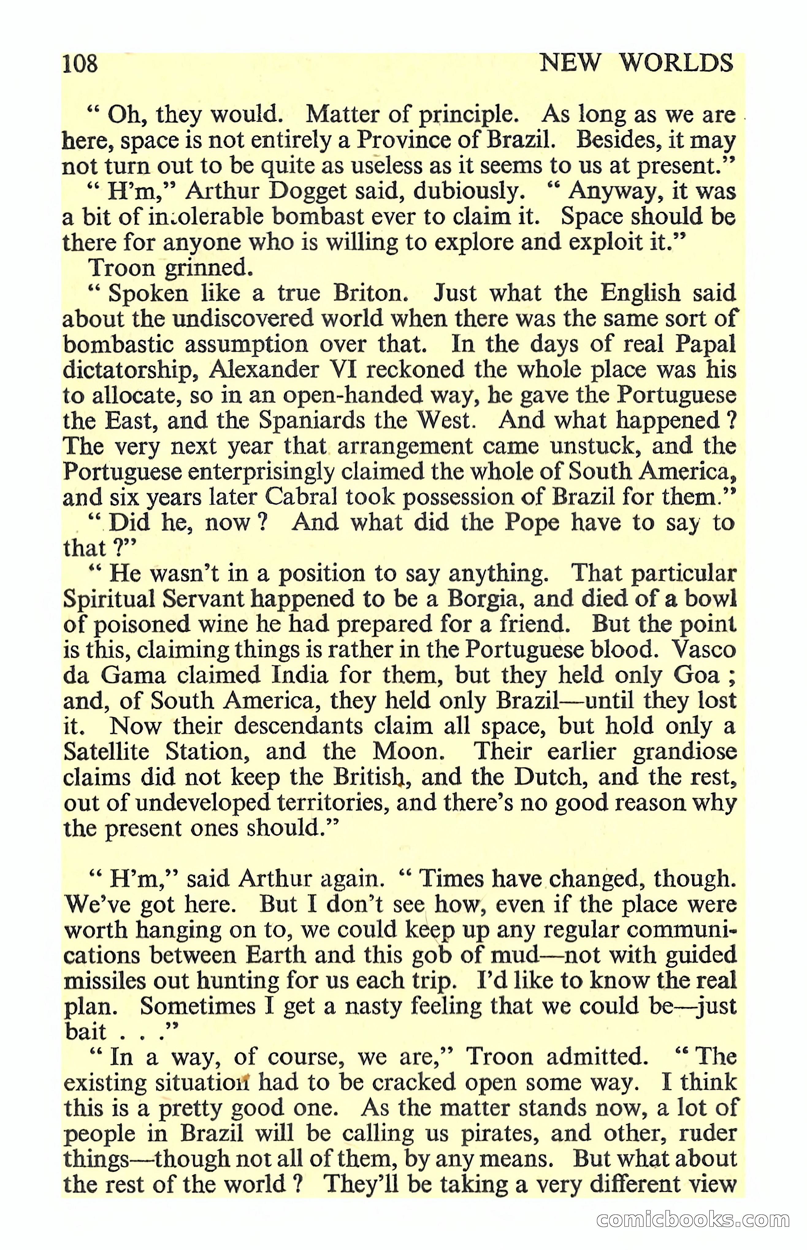 New Worlds Science Fiction No. 75 — page 110 of 132