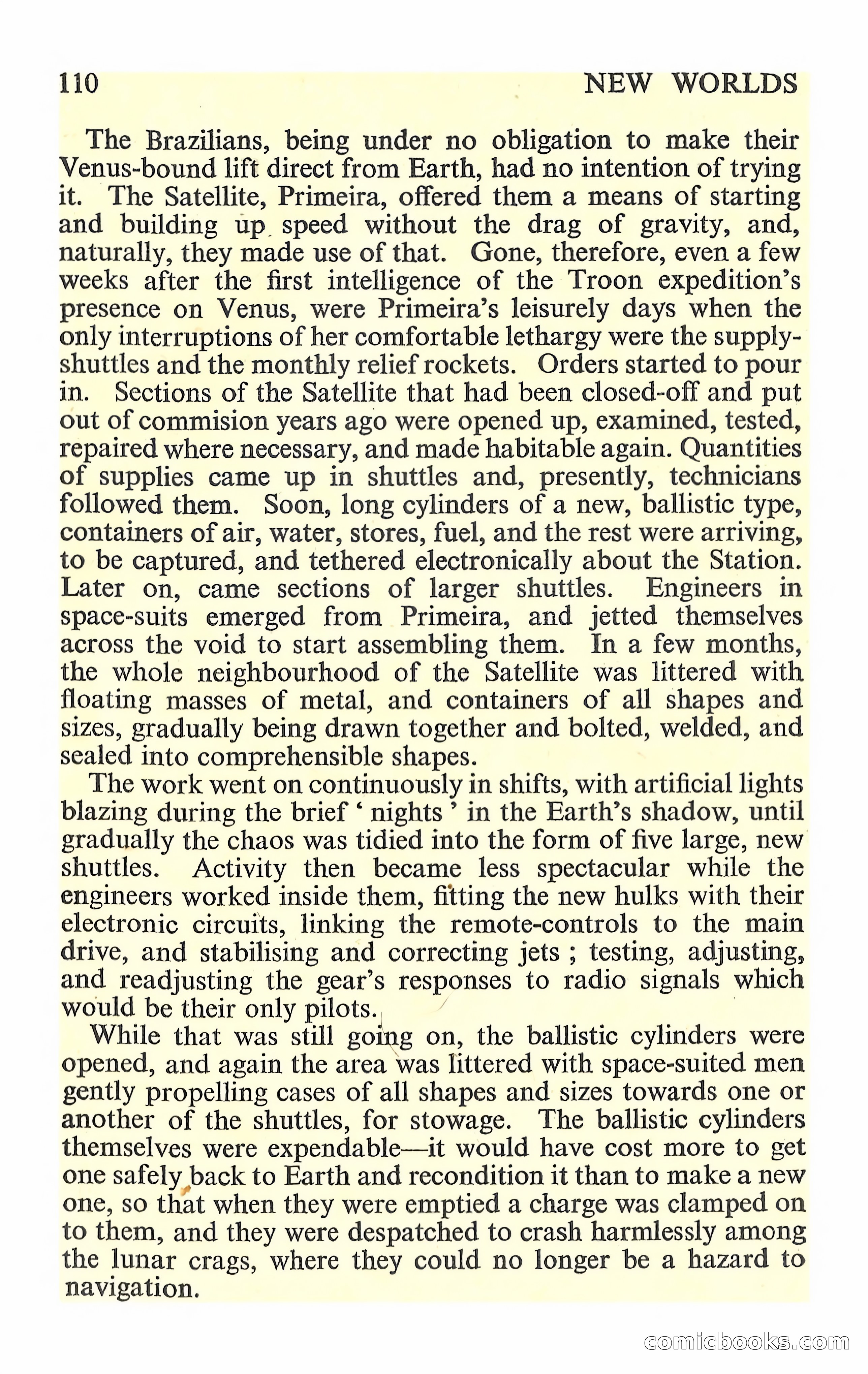 New Worlds Science Fiction No. 75 — page 112 of 132