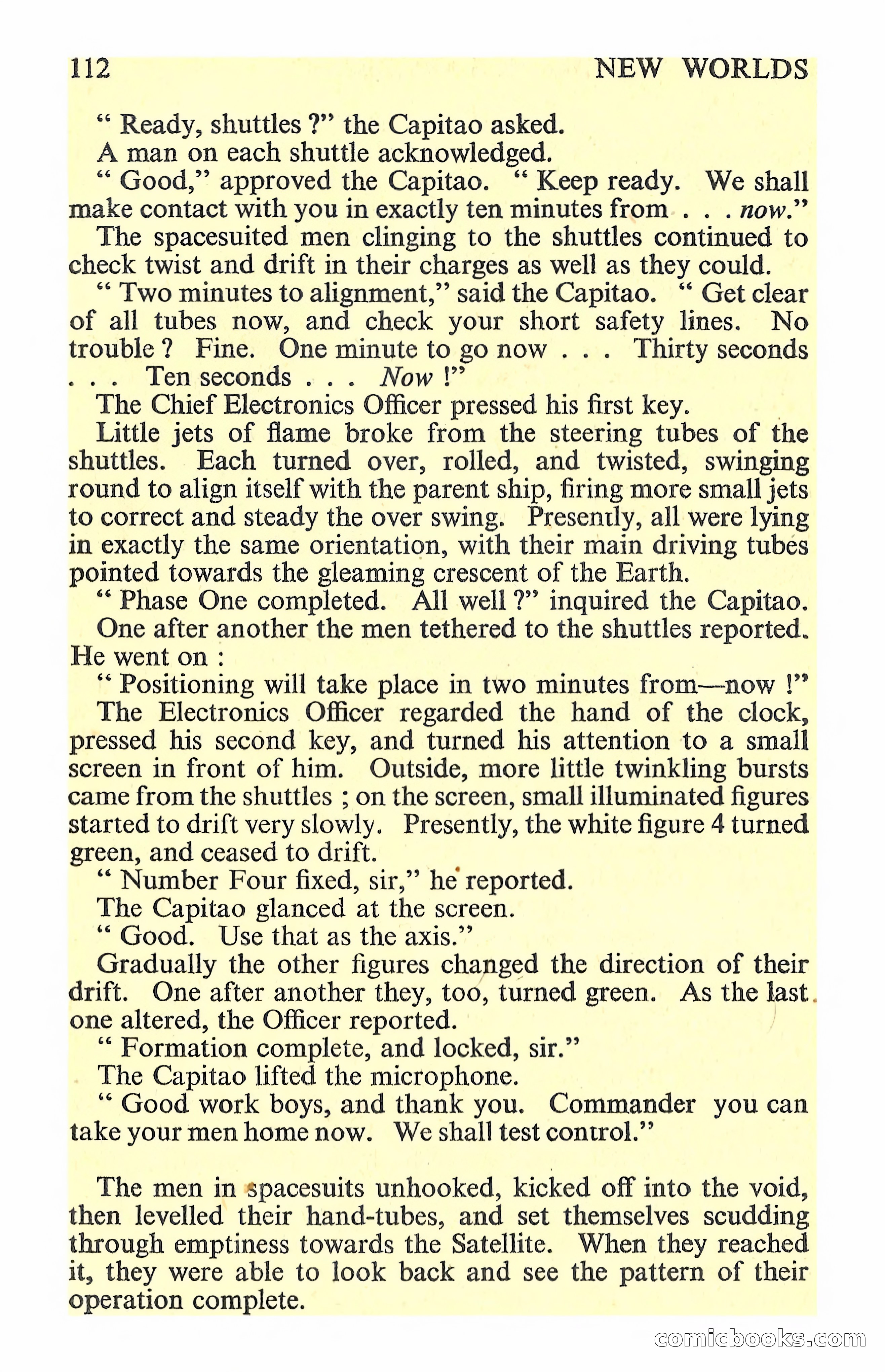 New Worlds Science Fiction No. 75 — page 114 of 132