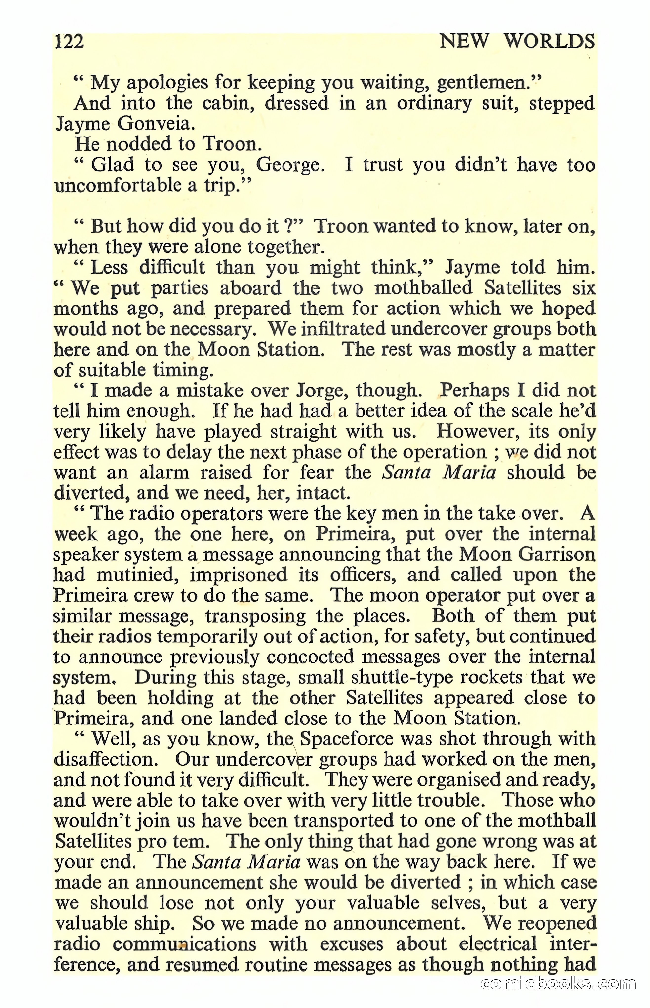 New Worlds Science Fiction No. 75 — page 124 of 132