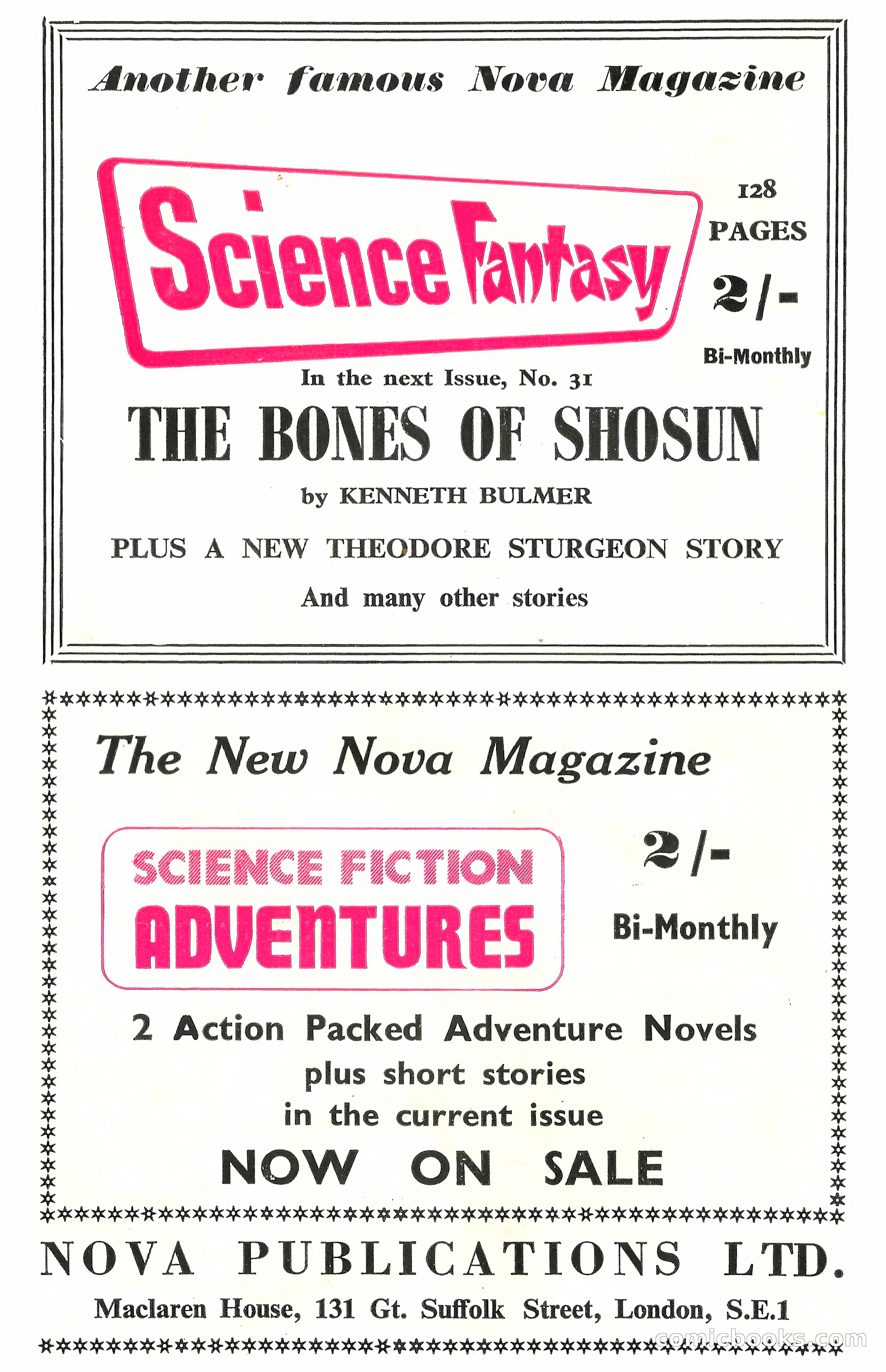 New Worlds Science Fiction No. 75 — page 132 of 132