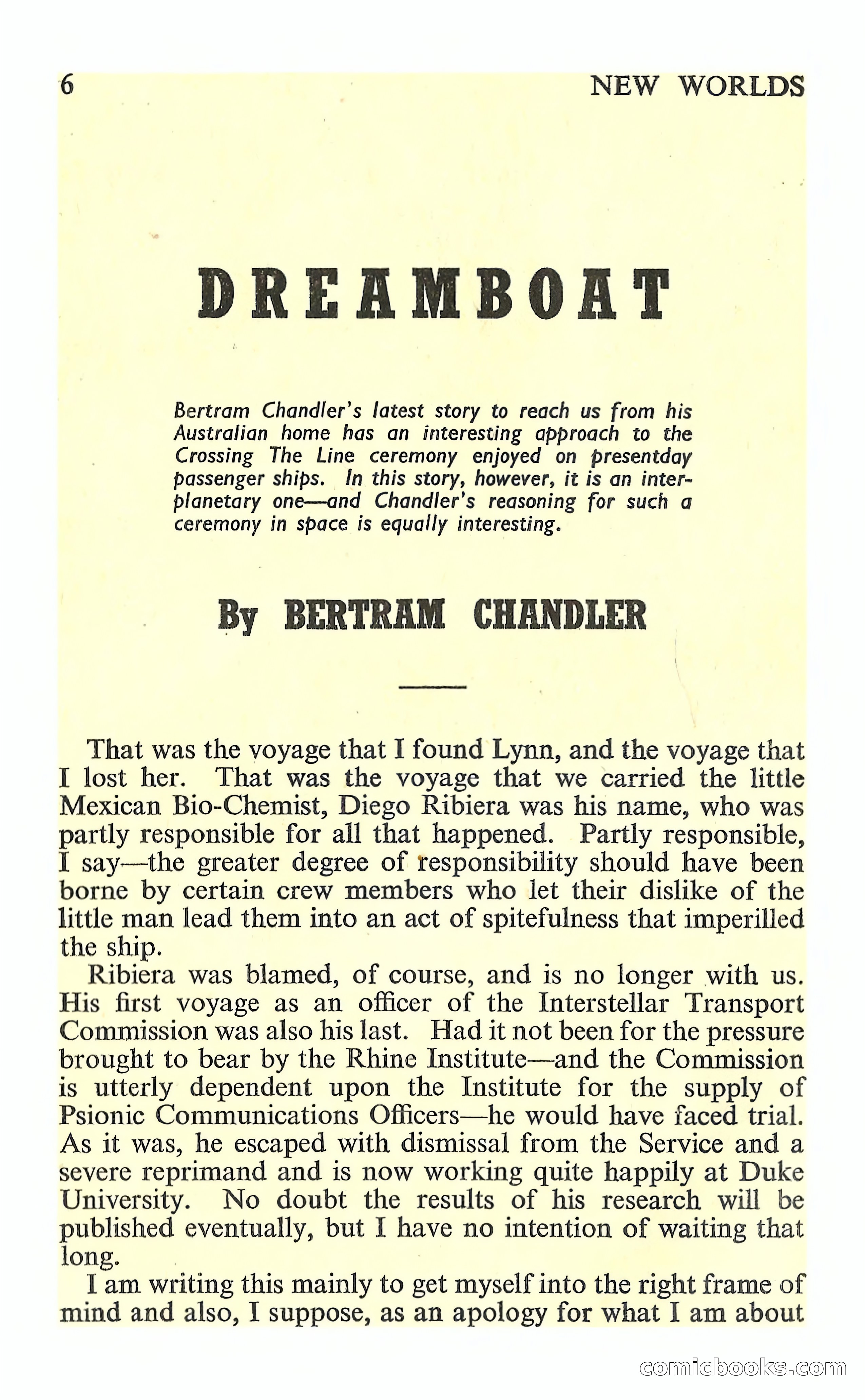 New Worlds Science Fiction, No. 76 — page 8 of 132