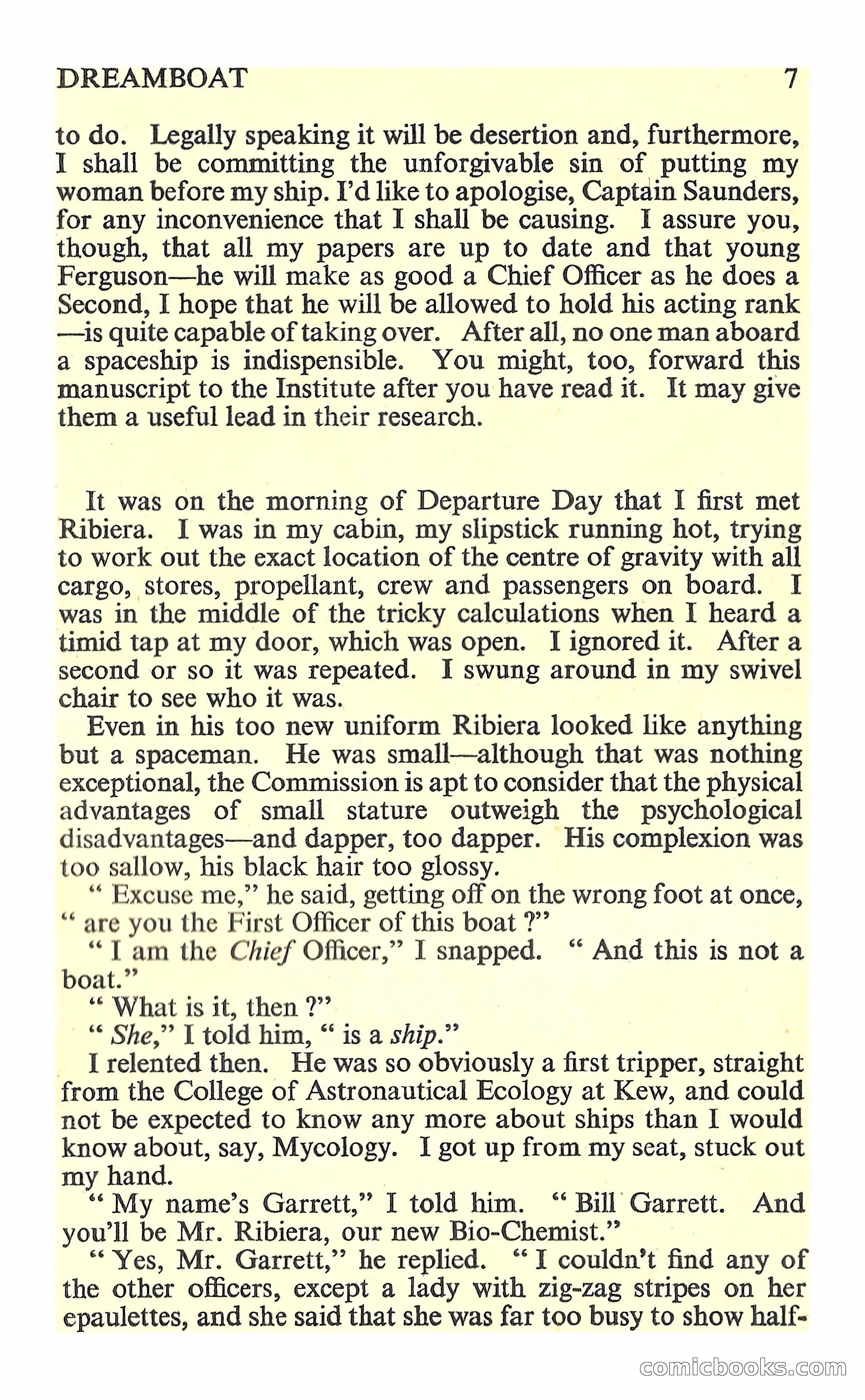 New Worlds Science Fiction, No. 76 — page 9 of 132