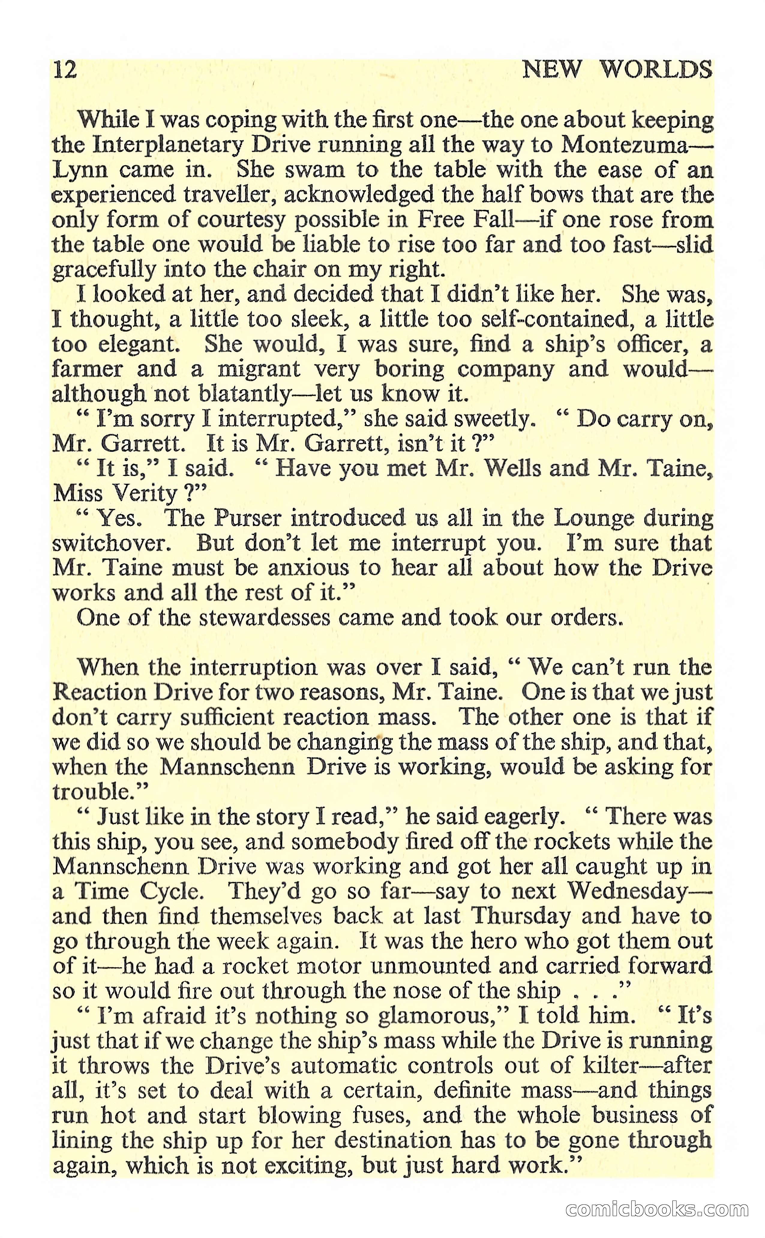 New Worlds Science Fiction, No. 76 — page 14 of 132
