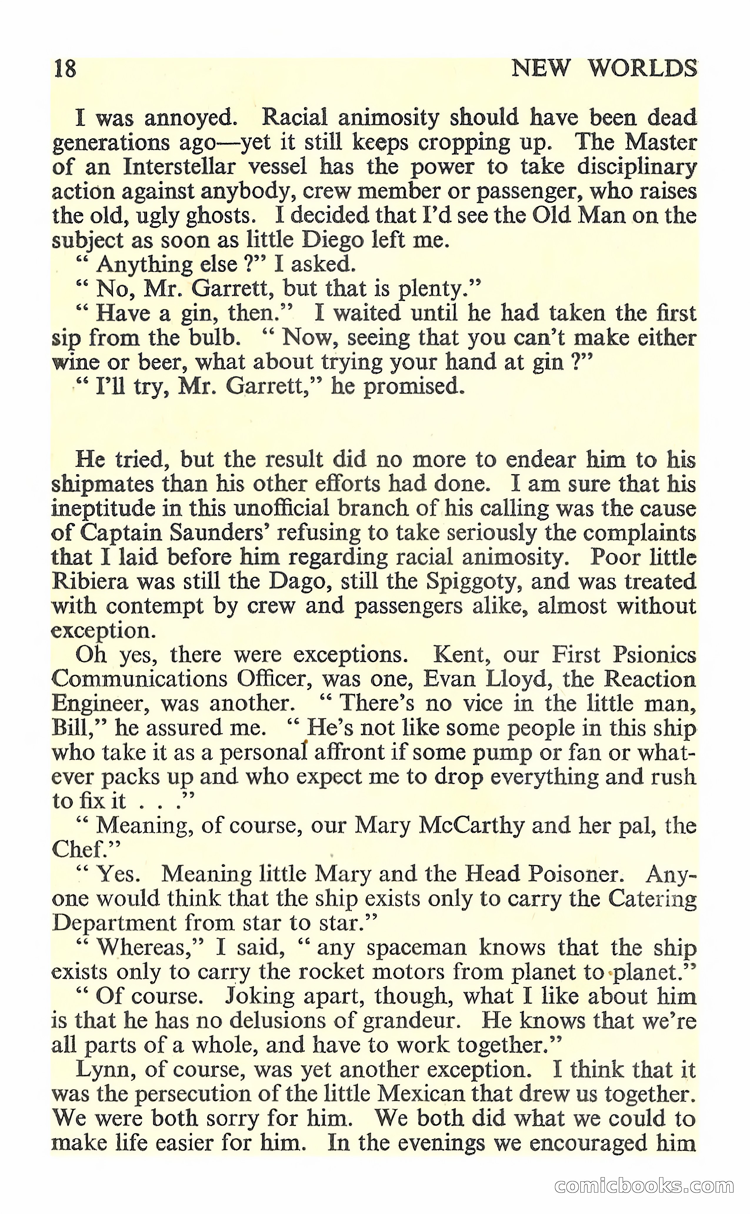 New Worlds Science Fiction, No. 76 — page 20 of 132